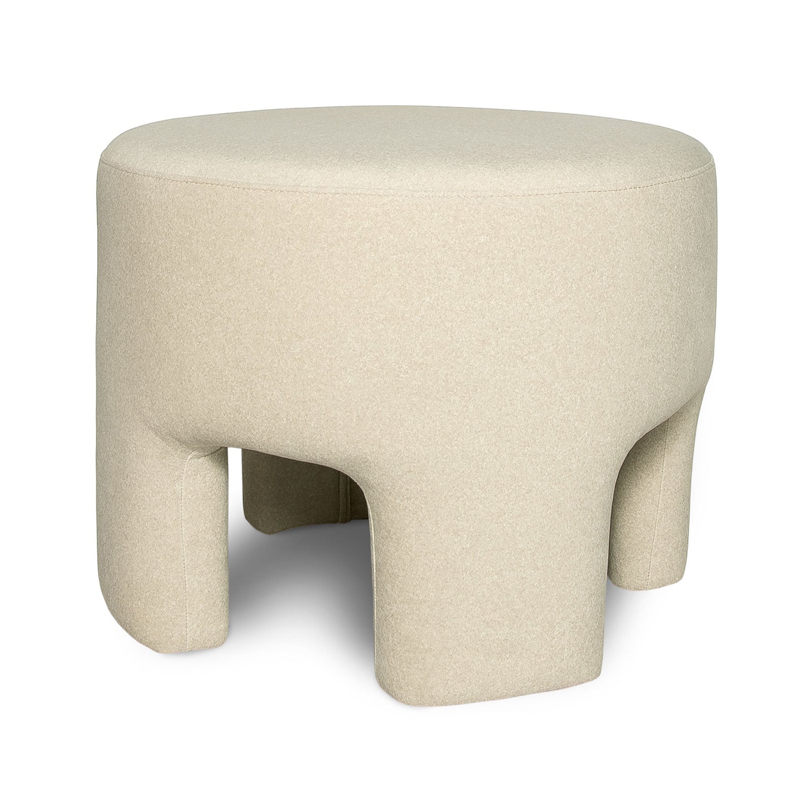 Pouf Ginger - Velours Naturel