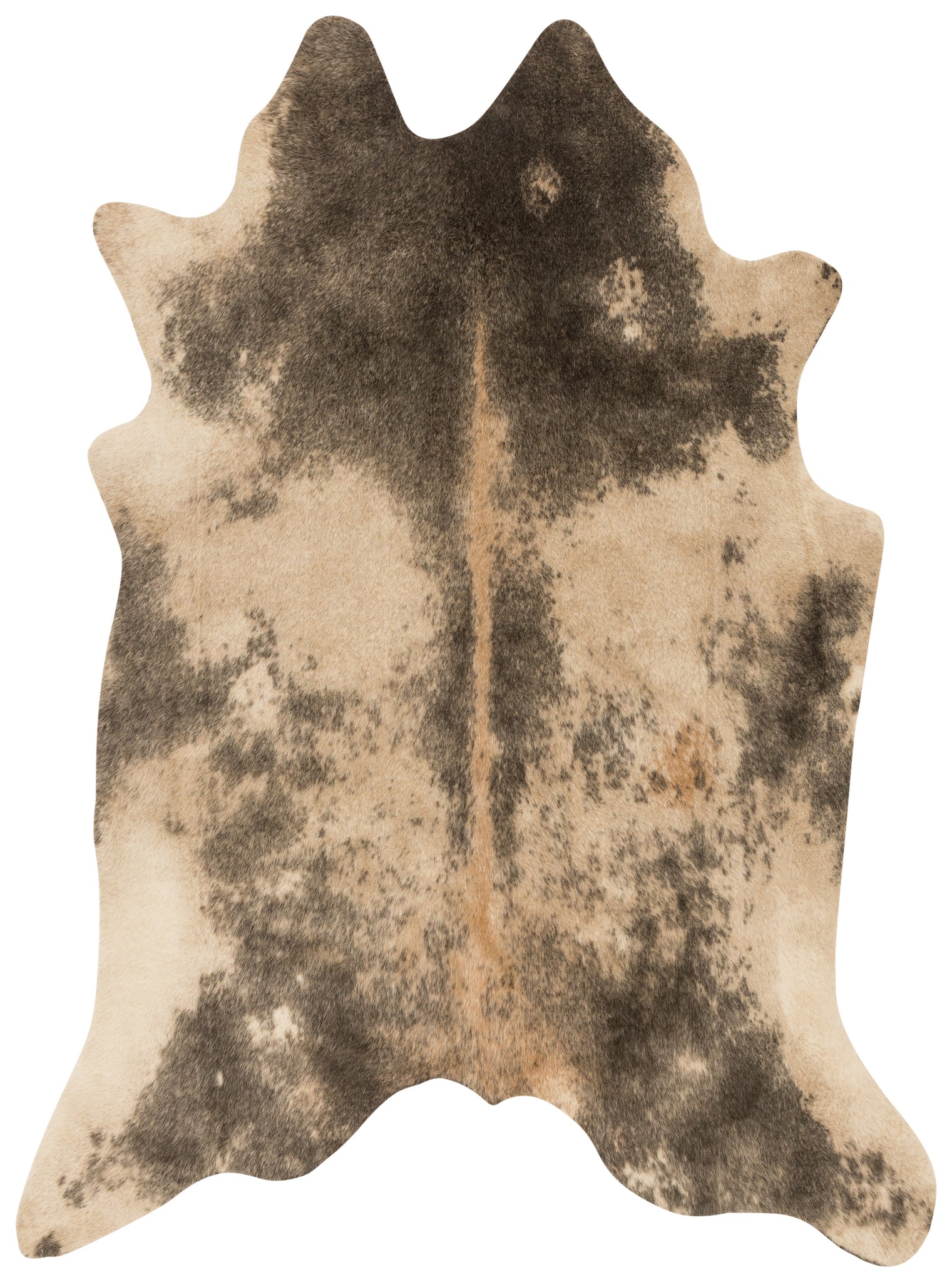 front view of Grand Canyon Beige / Ash luxury Rug