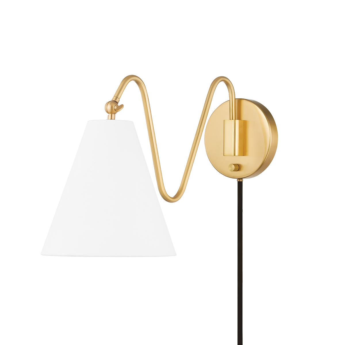 Aplique de pared Onda Plug-In