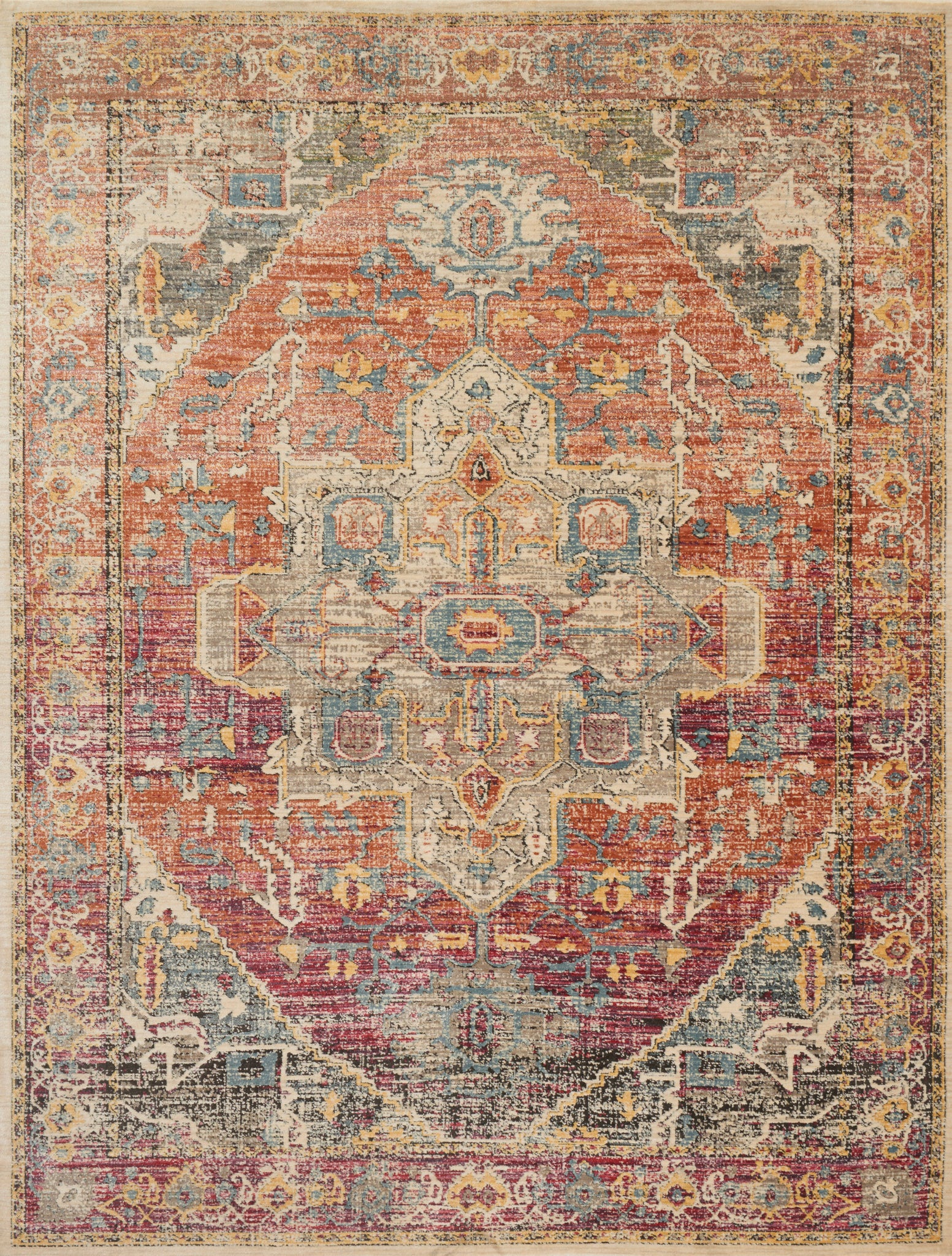 Javari Berry / Sunrise — a Loloi rug at Laurie Yapp Home.