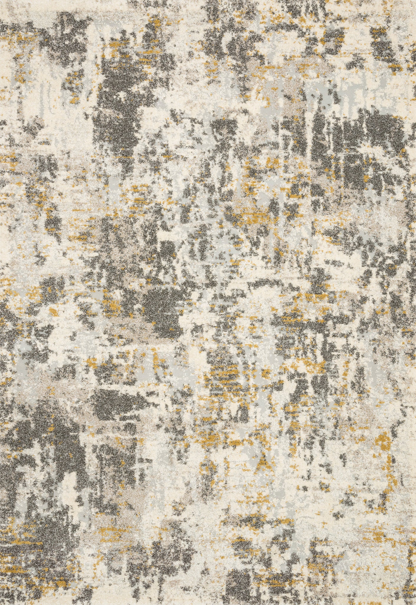 front view of Landscape Granite luxury Rug