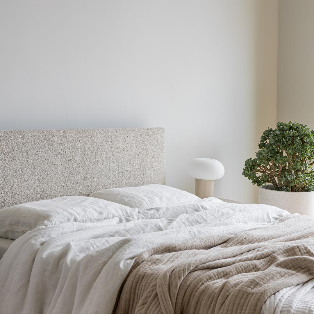 Lit king size sans outil Luna - Buff