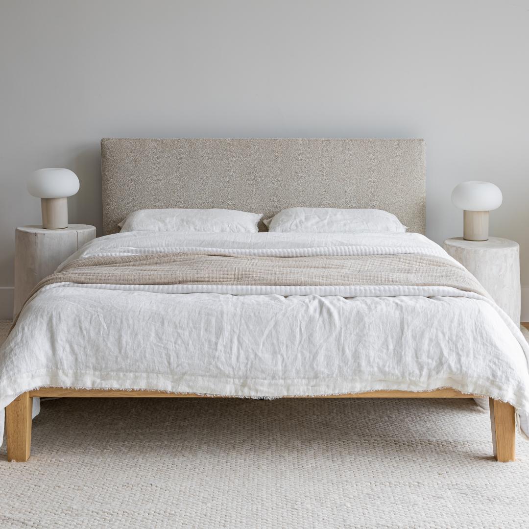 Lit king size sans outil Luna - Buff