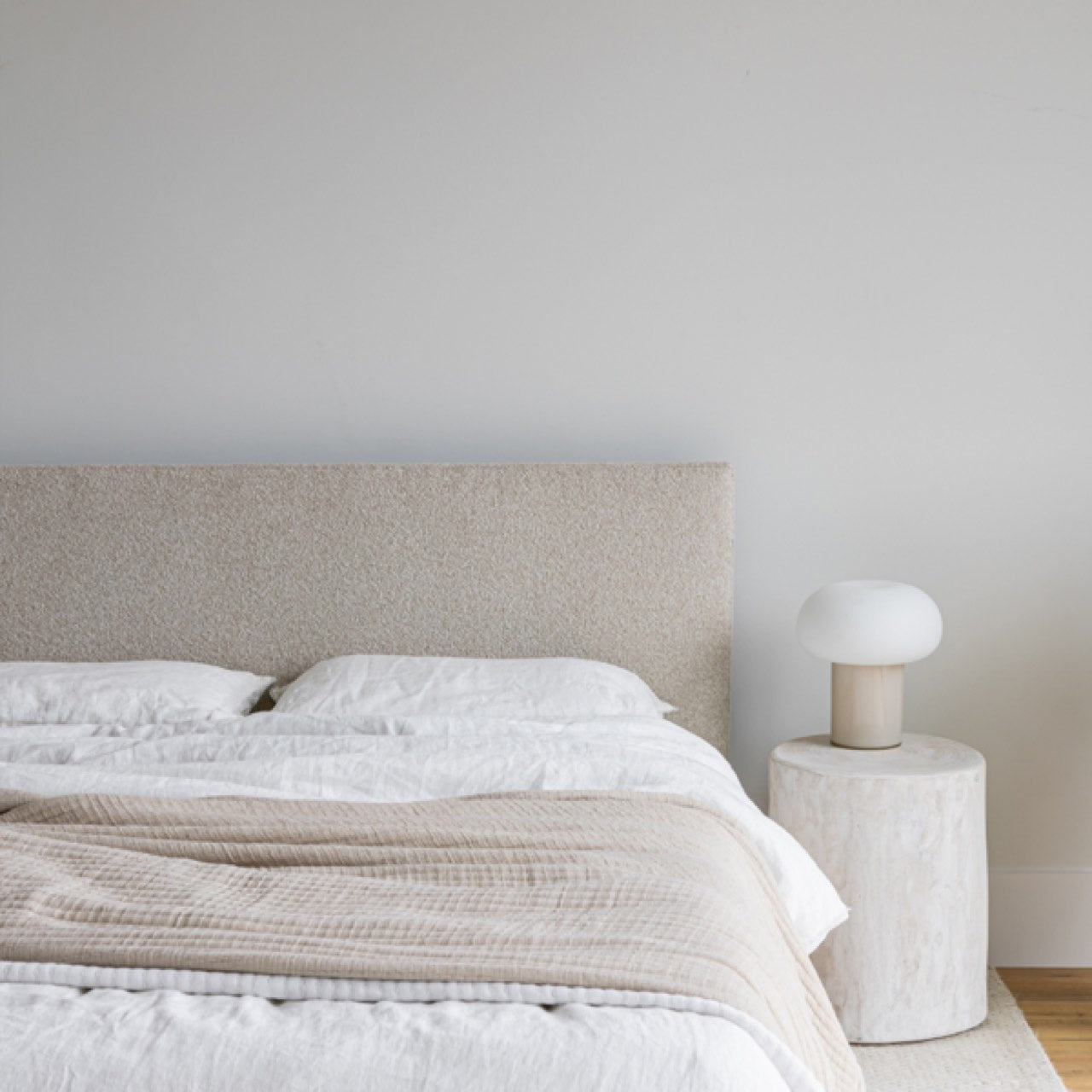 Lit king size sans outil Luna - Buff