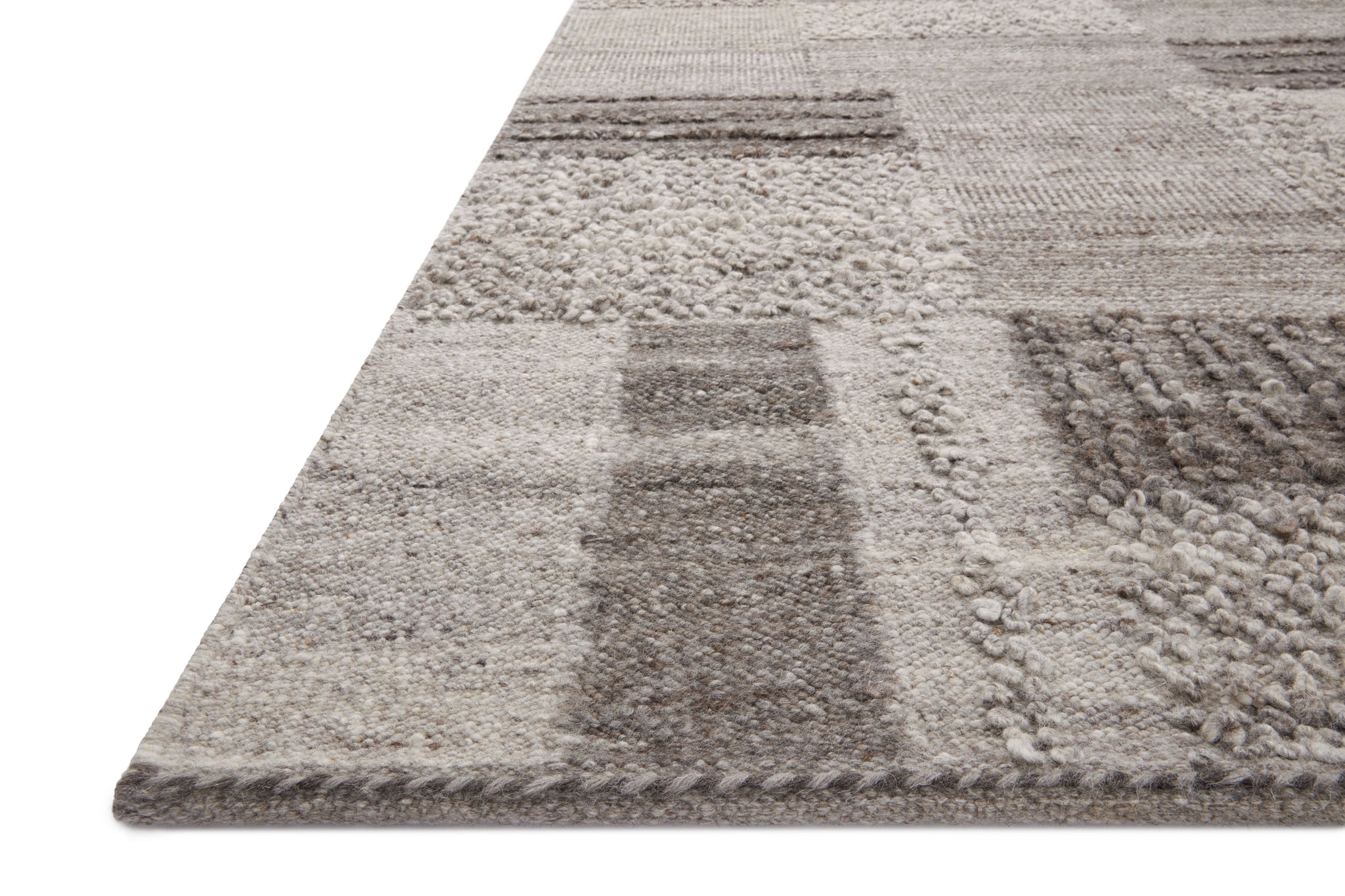 Manfred Charcoal / Dove rug — Loloi