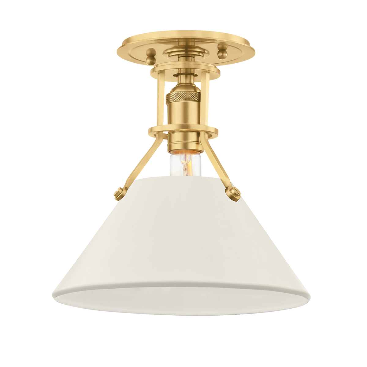 Painted No.2 Semi Flush