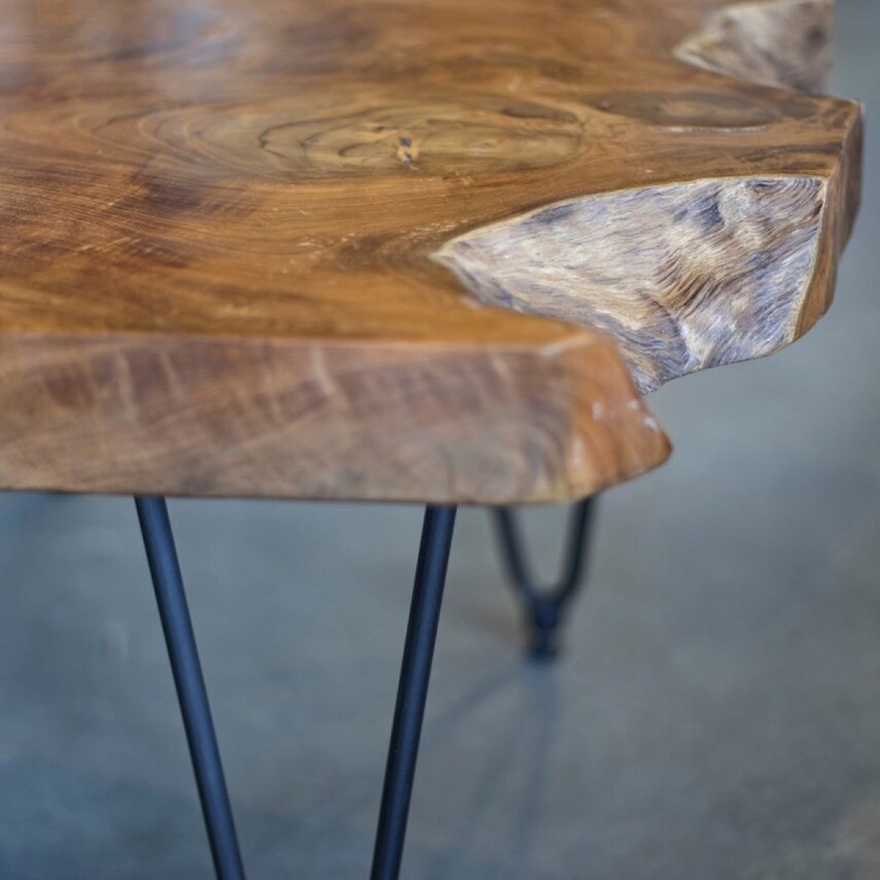 Mesa de centro con horquilla Natura