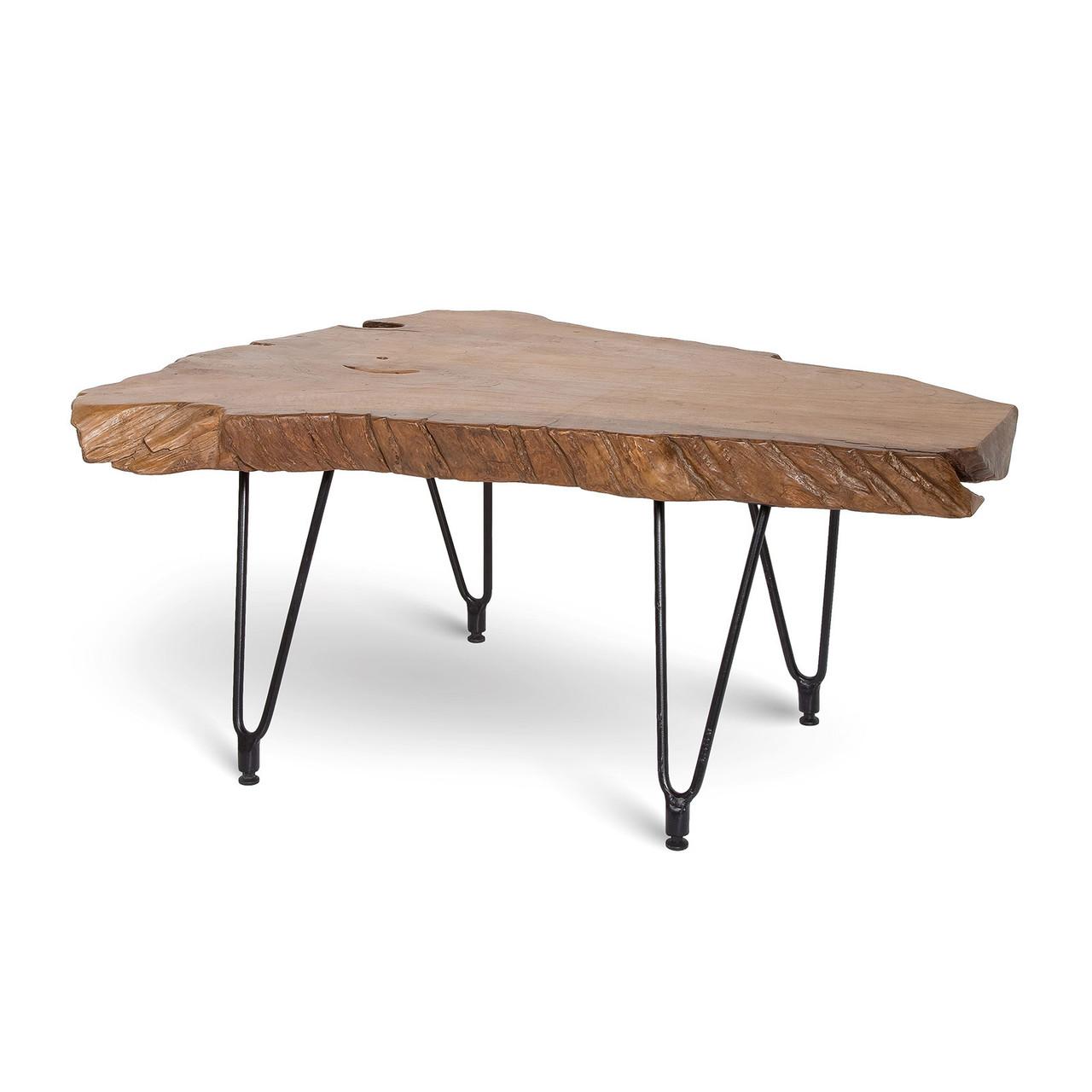 Mesa de centro con horquilla Natura