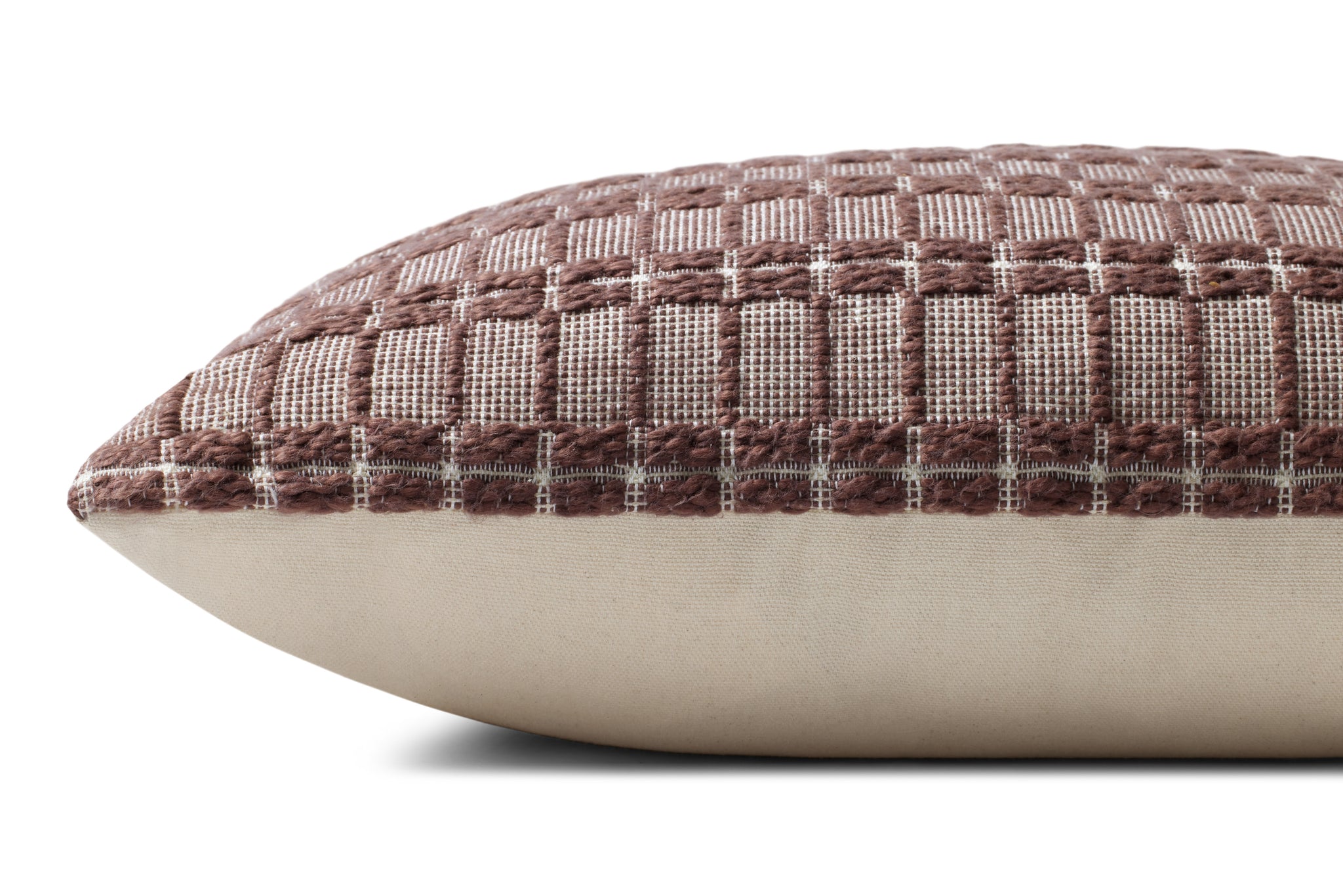 Poe Burgundy Pillow - Rug Corner (H)