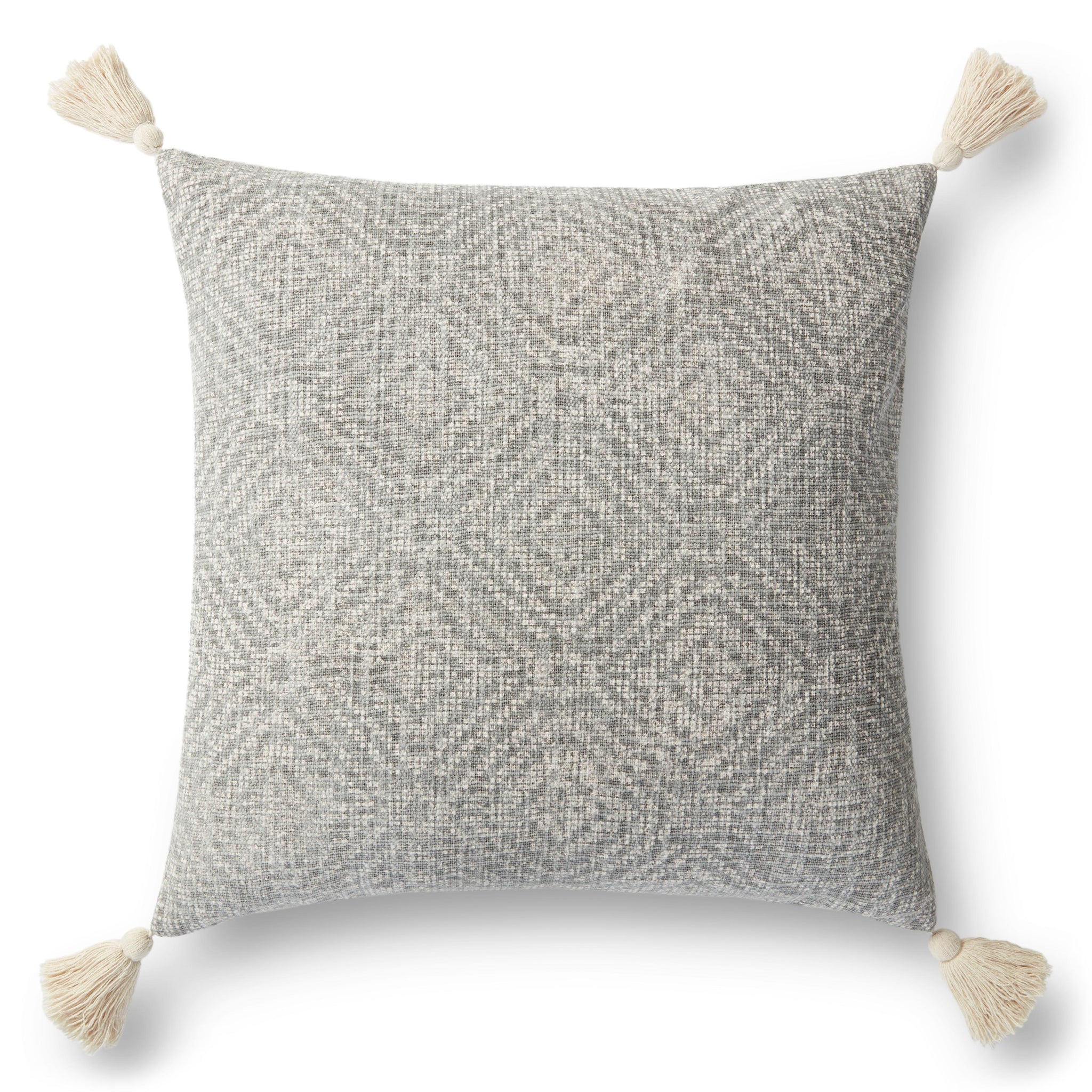 Lt Grey Pillow (Pattern 1) β a Loloi pillow at Laurie Yapp Home.