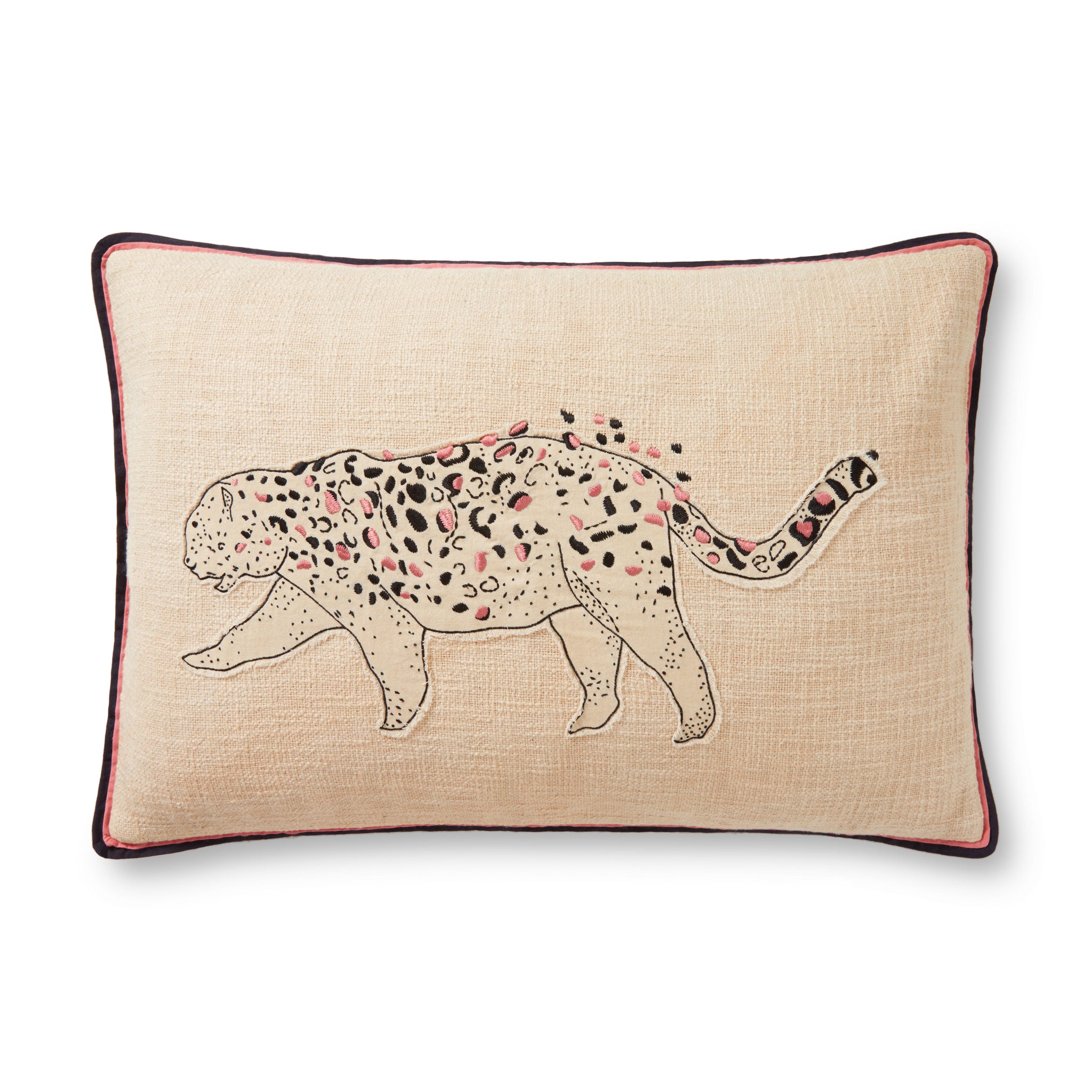 Ivory / Black Pillow (Pattern 1) β a Loloi pillow at Laurie Yapp Home.