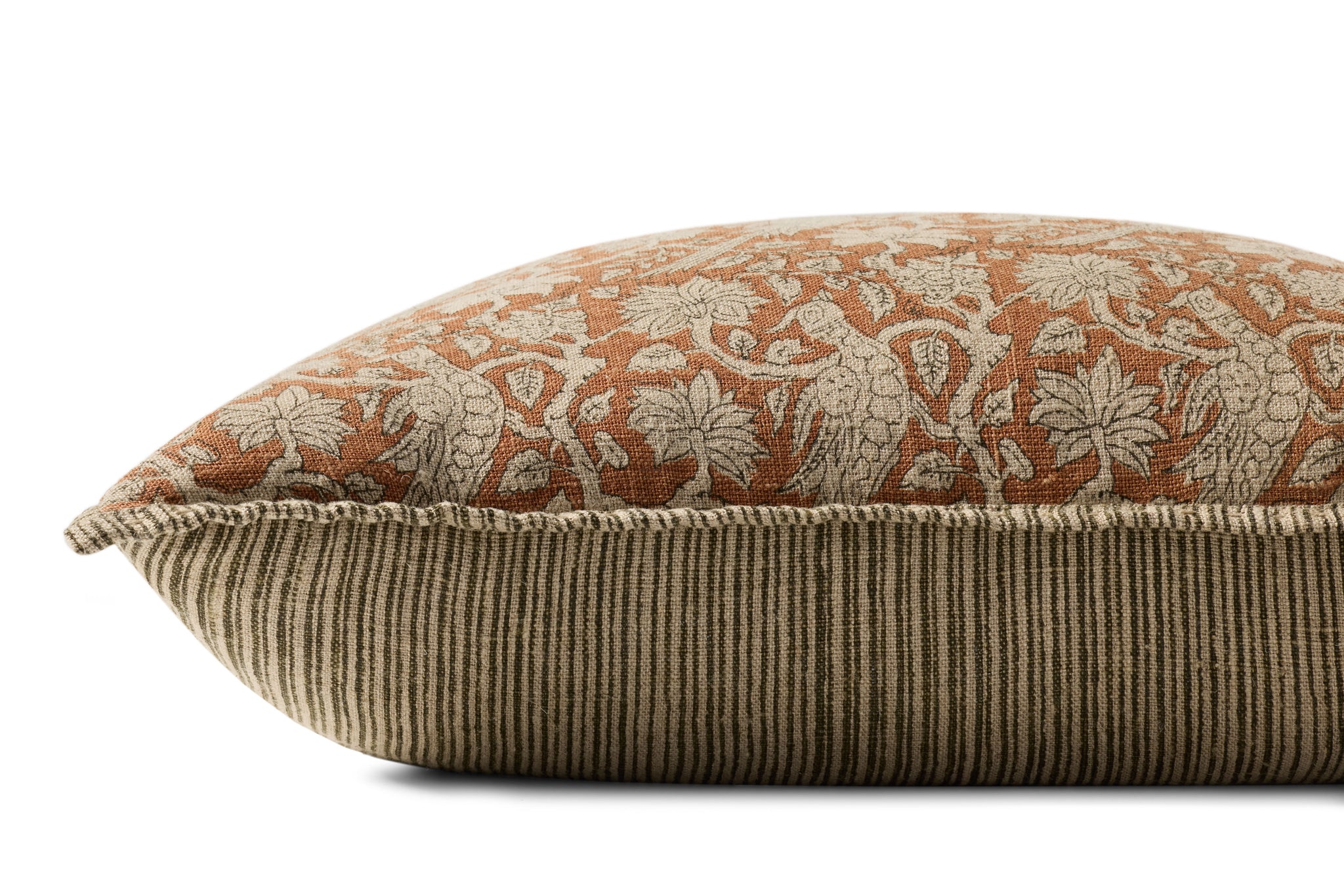 Rust Pillow - Rug Corner (H)