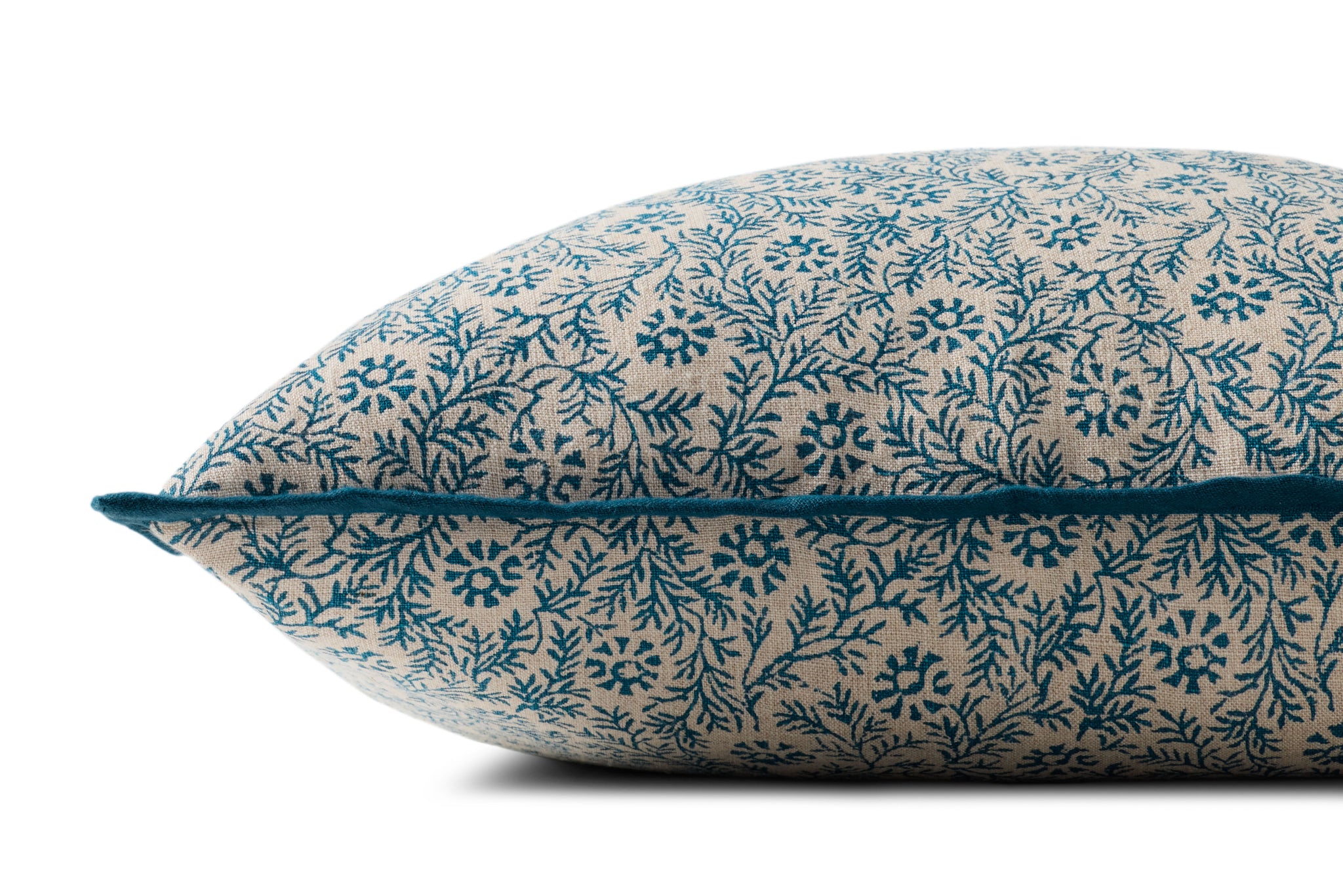 Blue Pillow - Rug Corner (H)