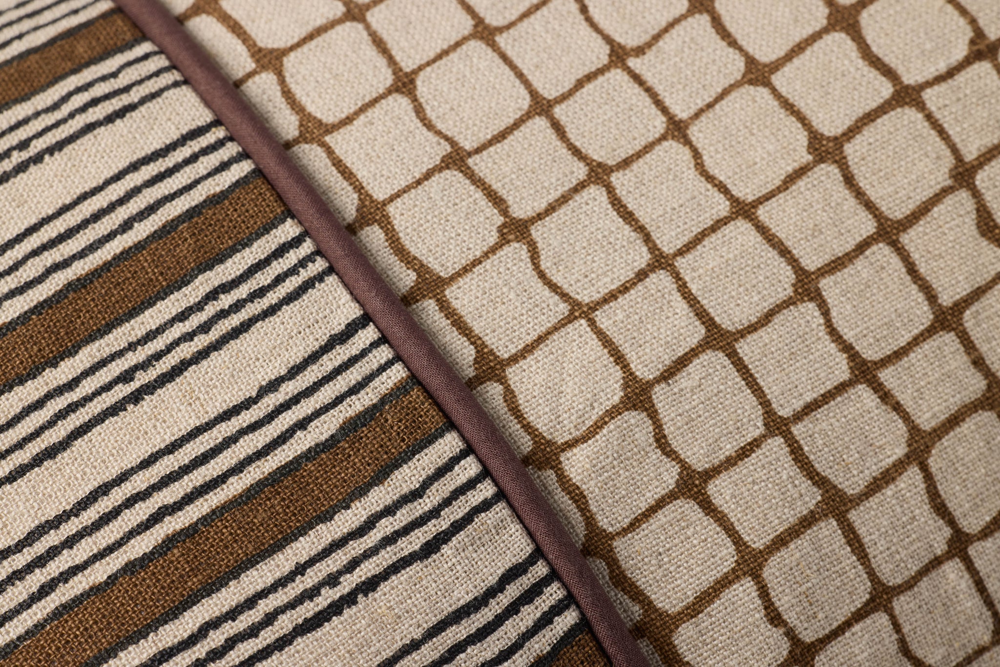 Brown Pillow - Macro Detail (H)