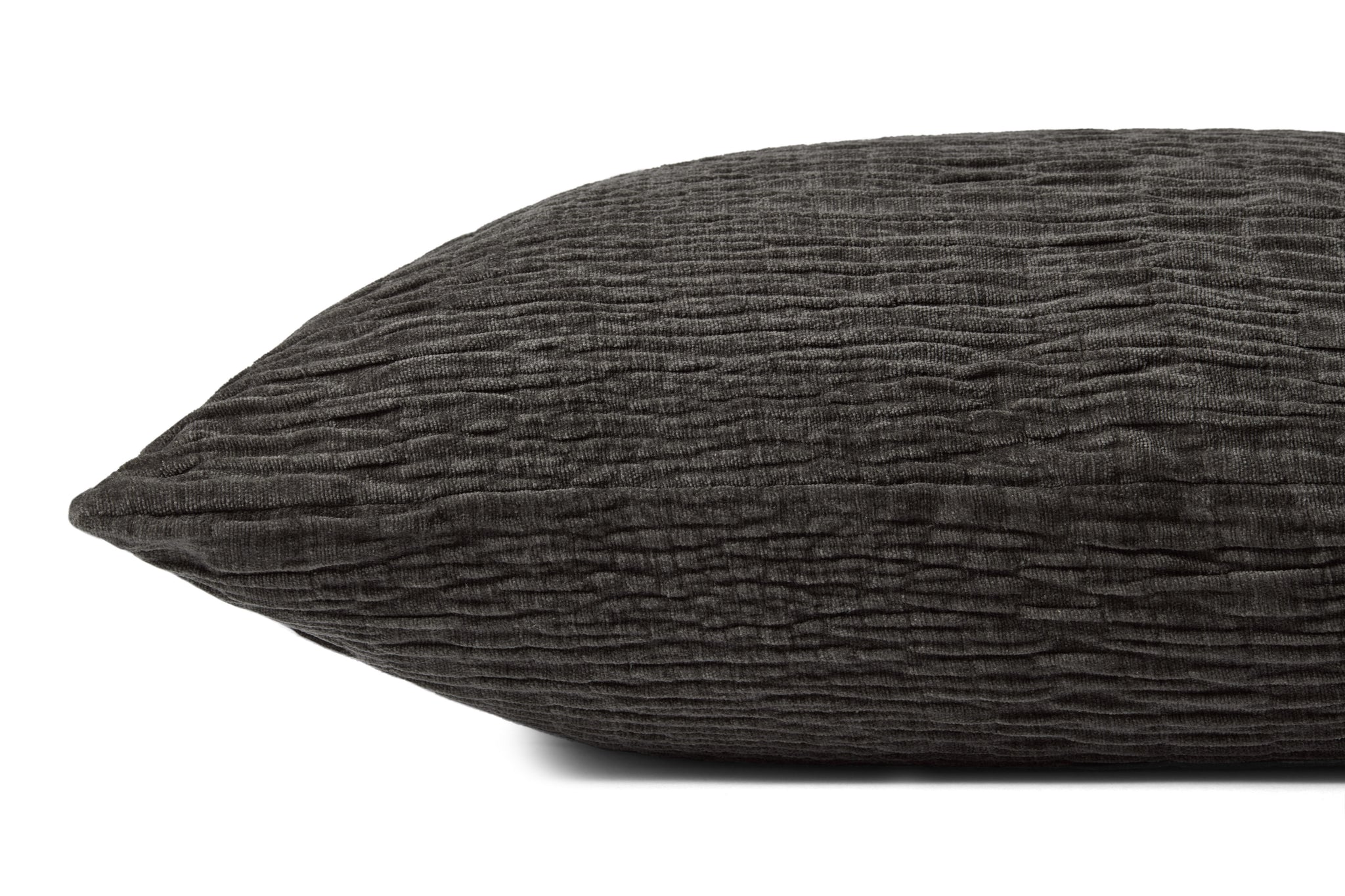 Charcoal Pillow - Rug Corner (H)