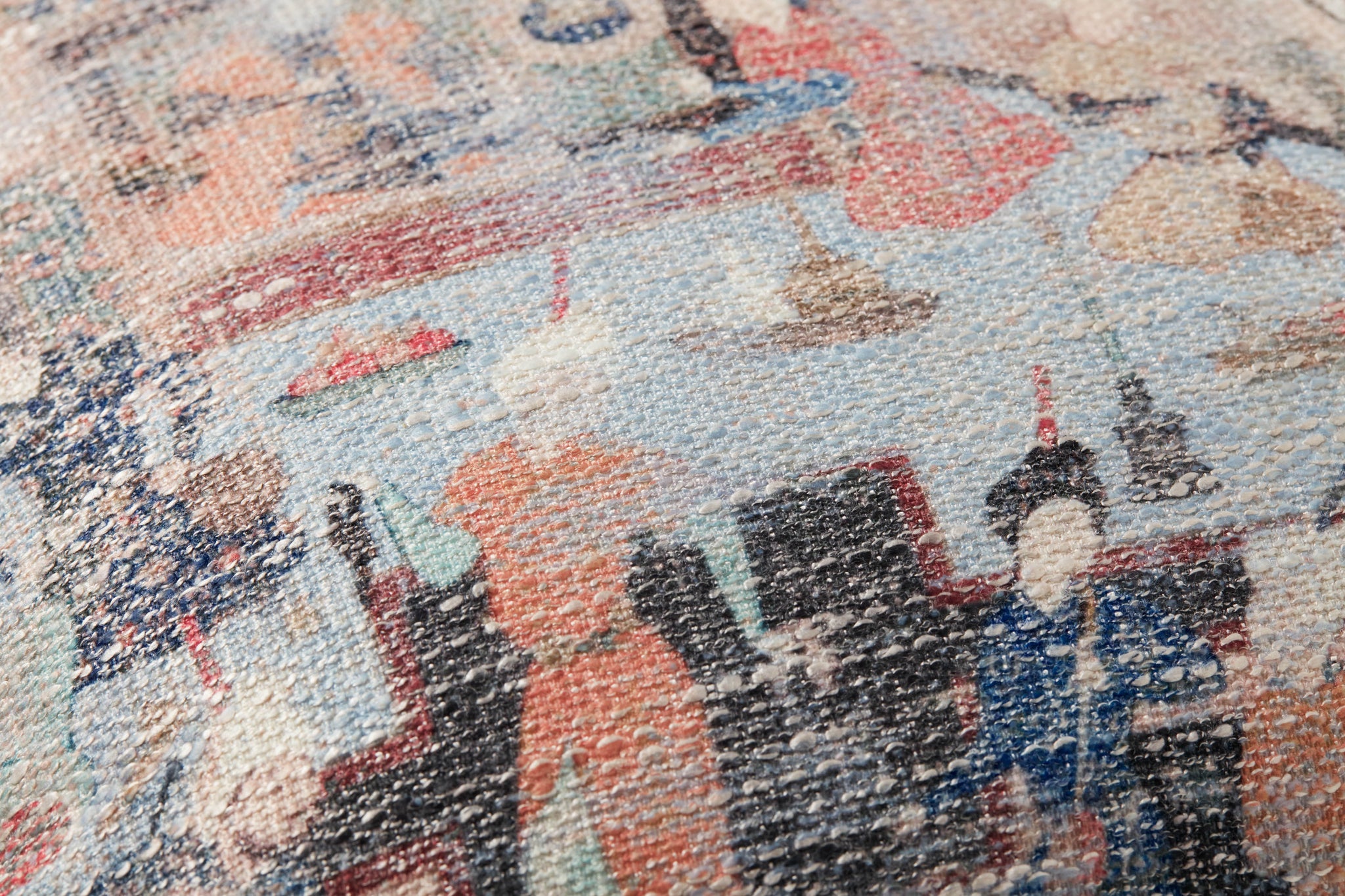 Taupe / Multi Pillow - Macro Detail (H)