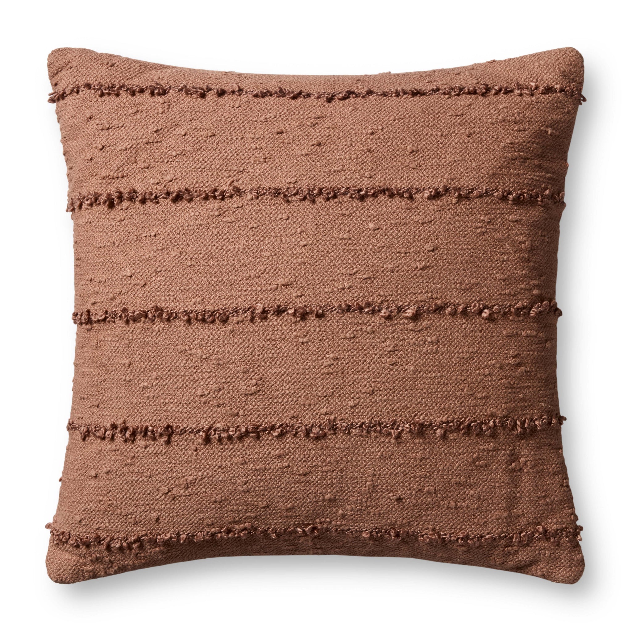 Rustic Brown Pillow - Aerial Image