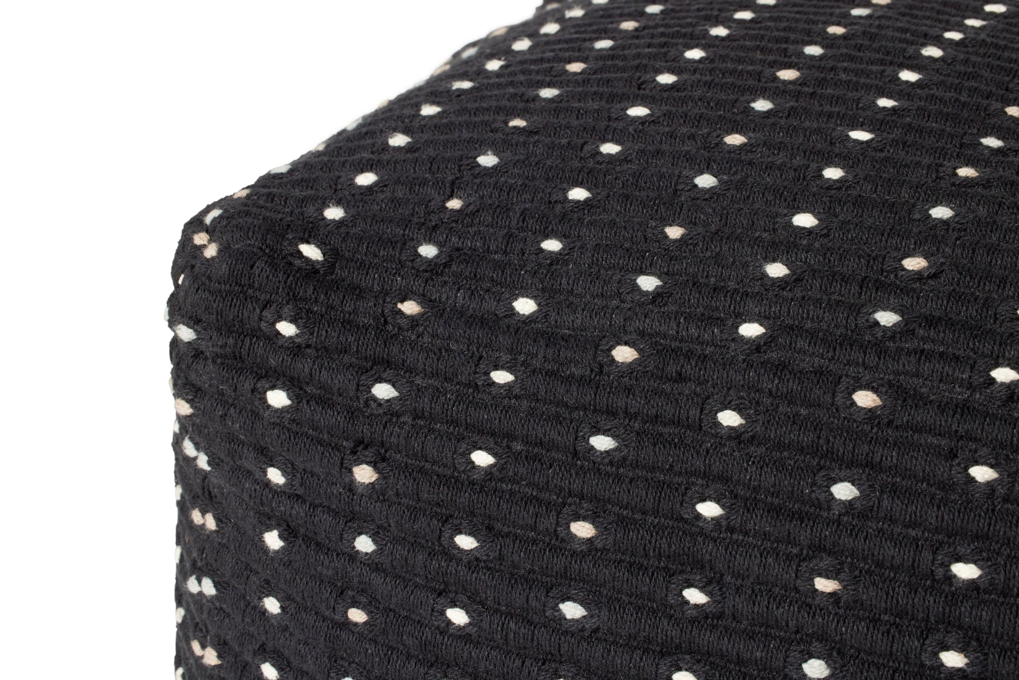 Black Pillow - Rug Corner (H)