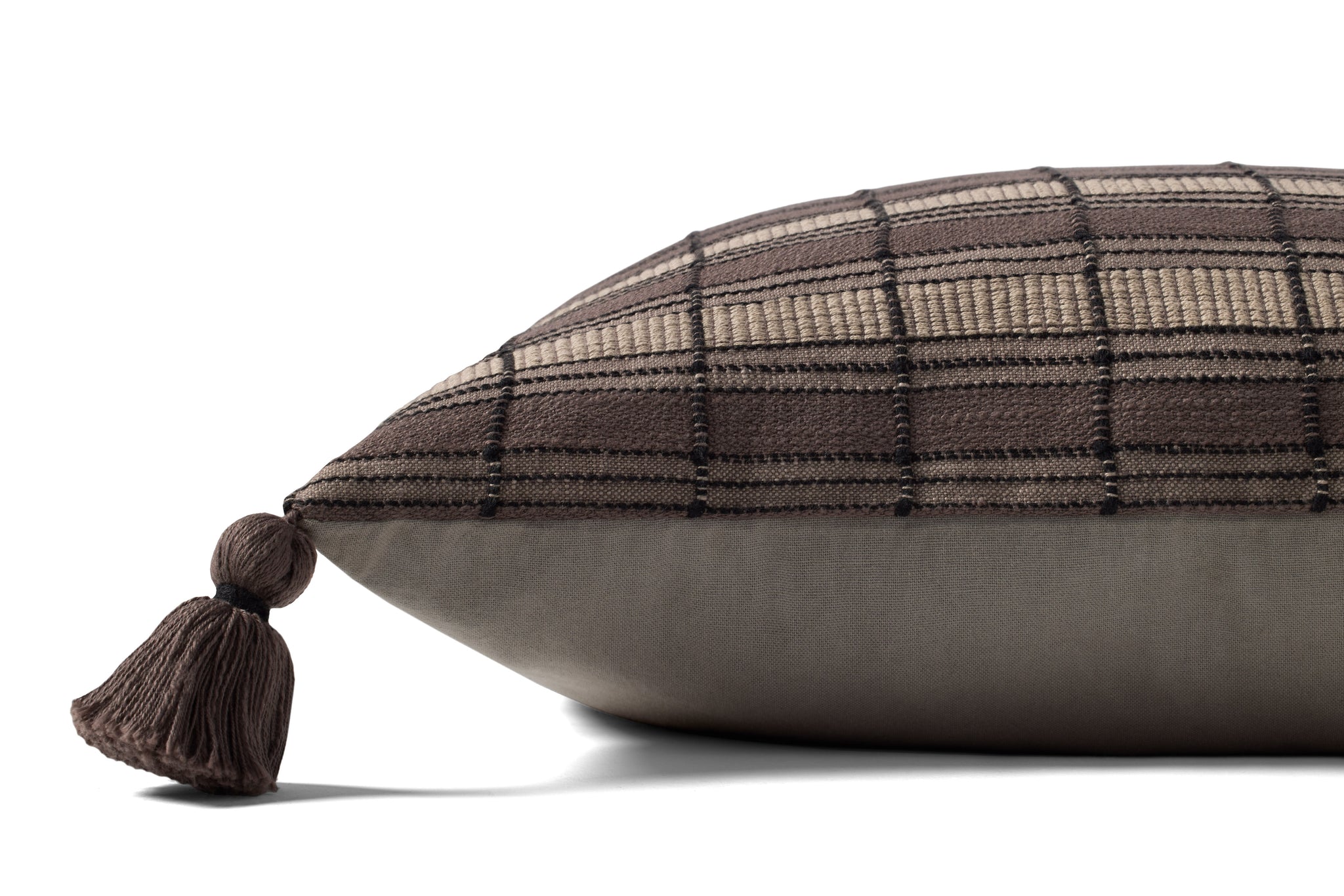Brown / Beige Pillow - Rug Corner (H)