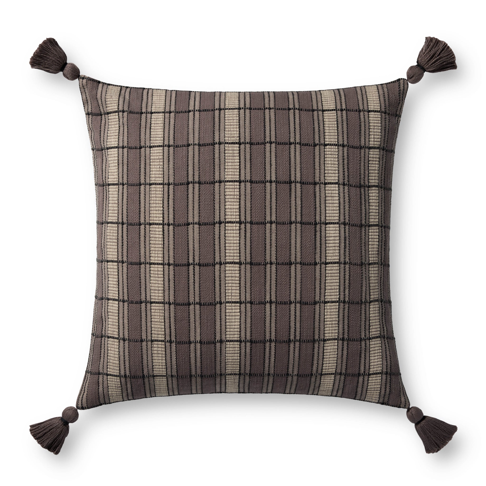 Brown / Beige Pillow - Aerial Image