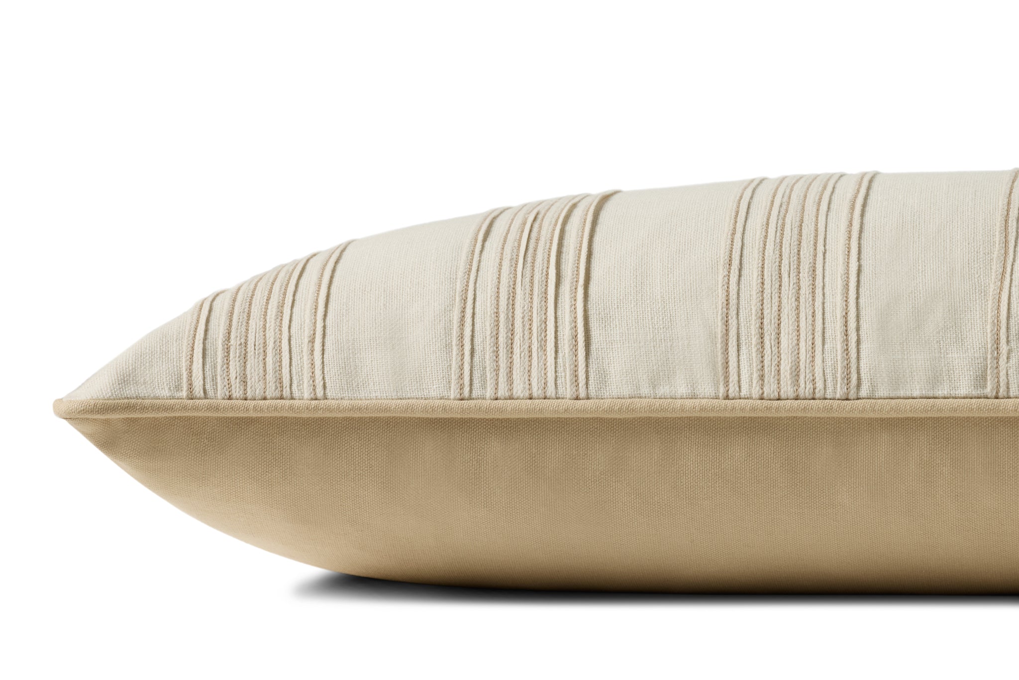 Verona Ivory Pillow - Organic Detail (H)