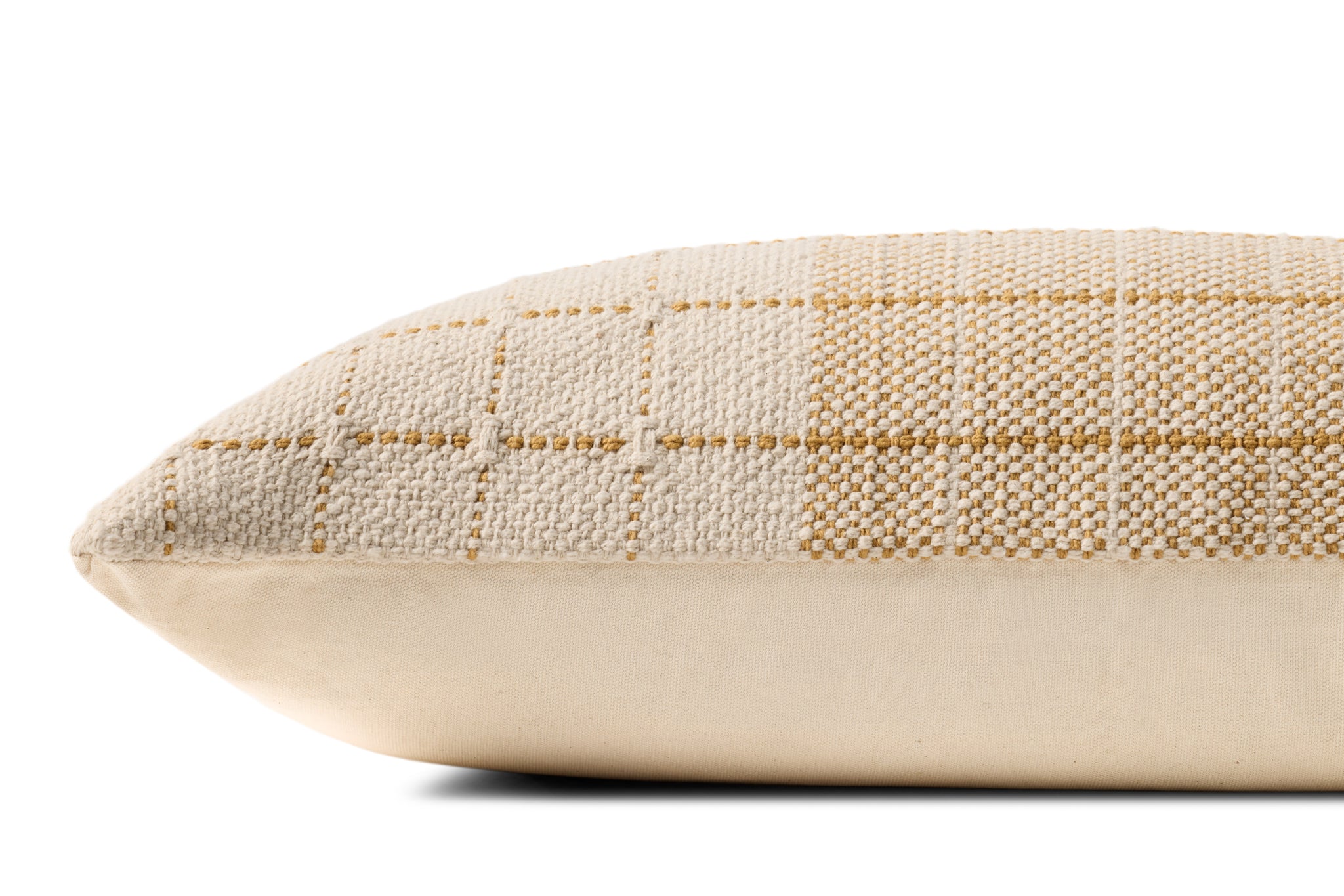 Natural / Yellow Pillow - Rug Corner (H)