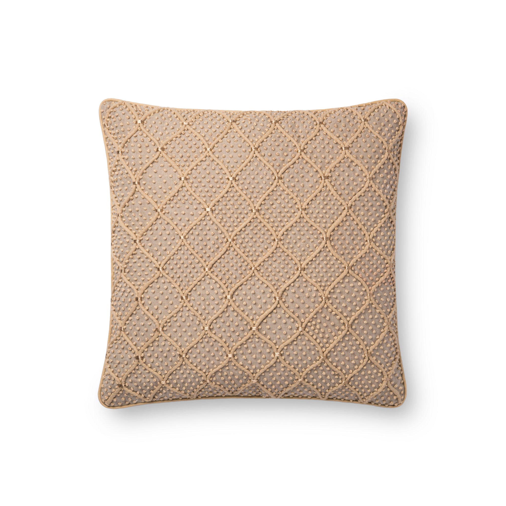 Natural / Gold Pillow β a Loloi pillow at Laurie Yapp Home.