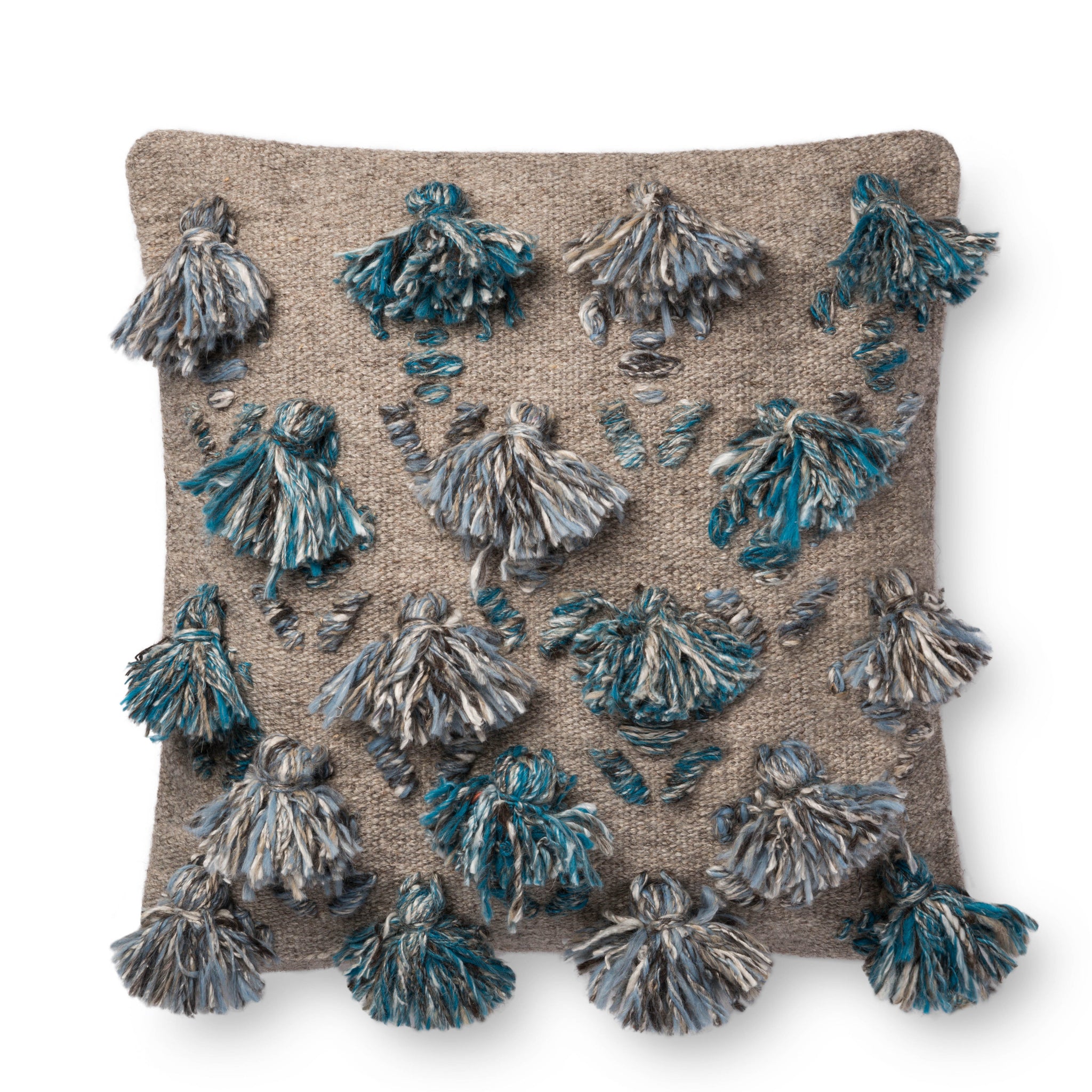 Blue / Multi Pillow - Aerial Image