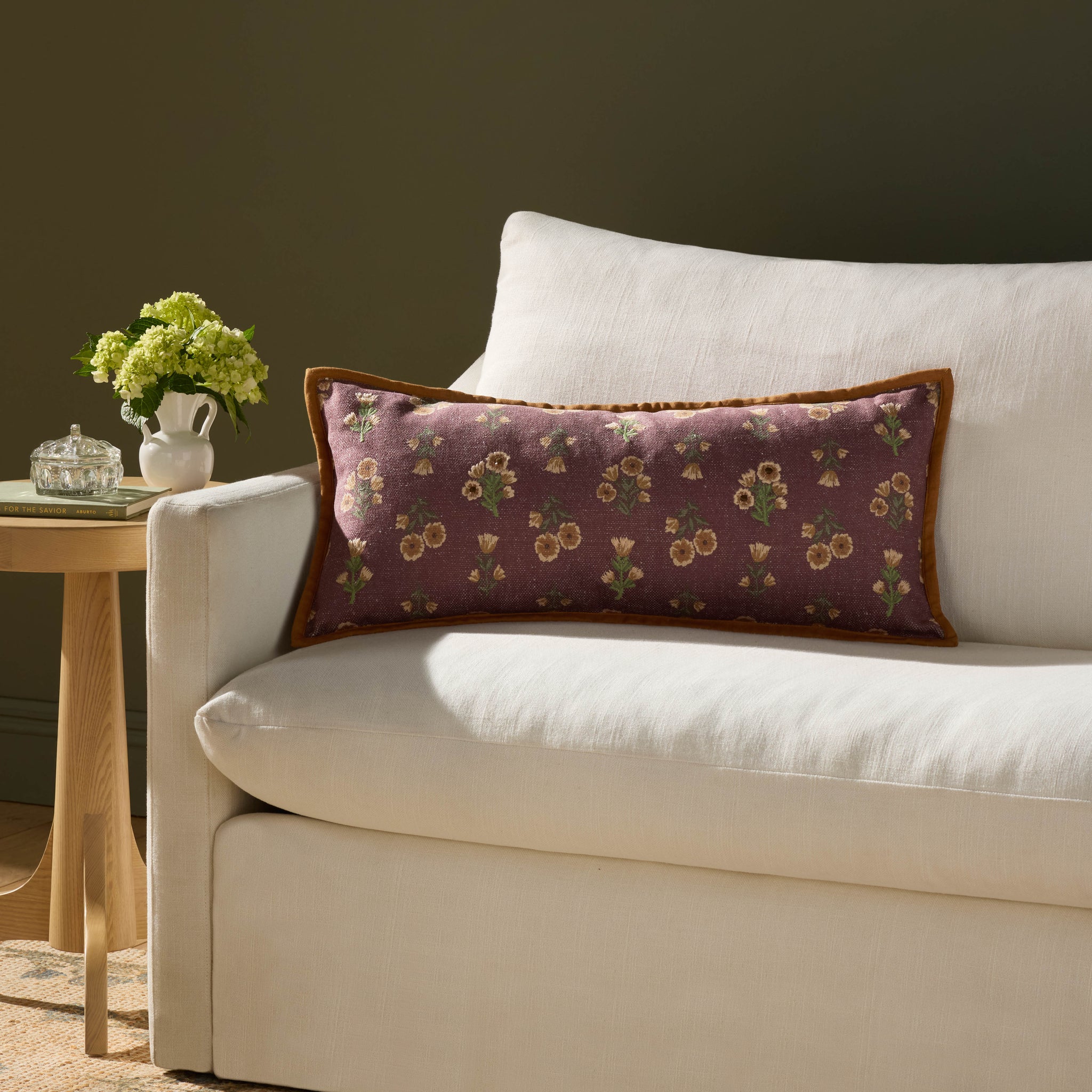 Posie Wine / Multi Pillow - Roomscene #2 (H)