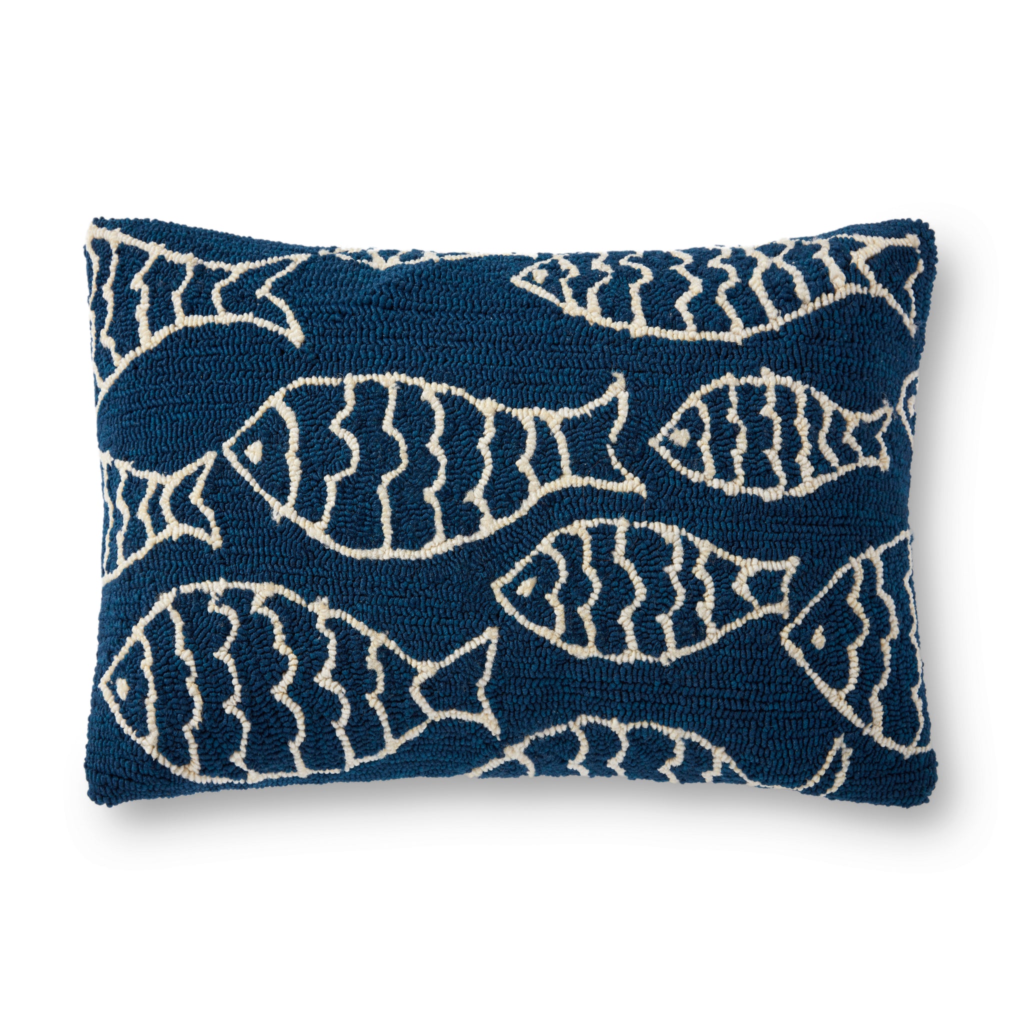 Navy Pillow - Aerial Image