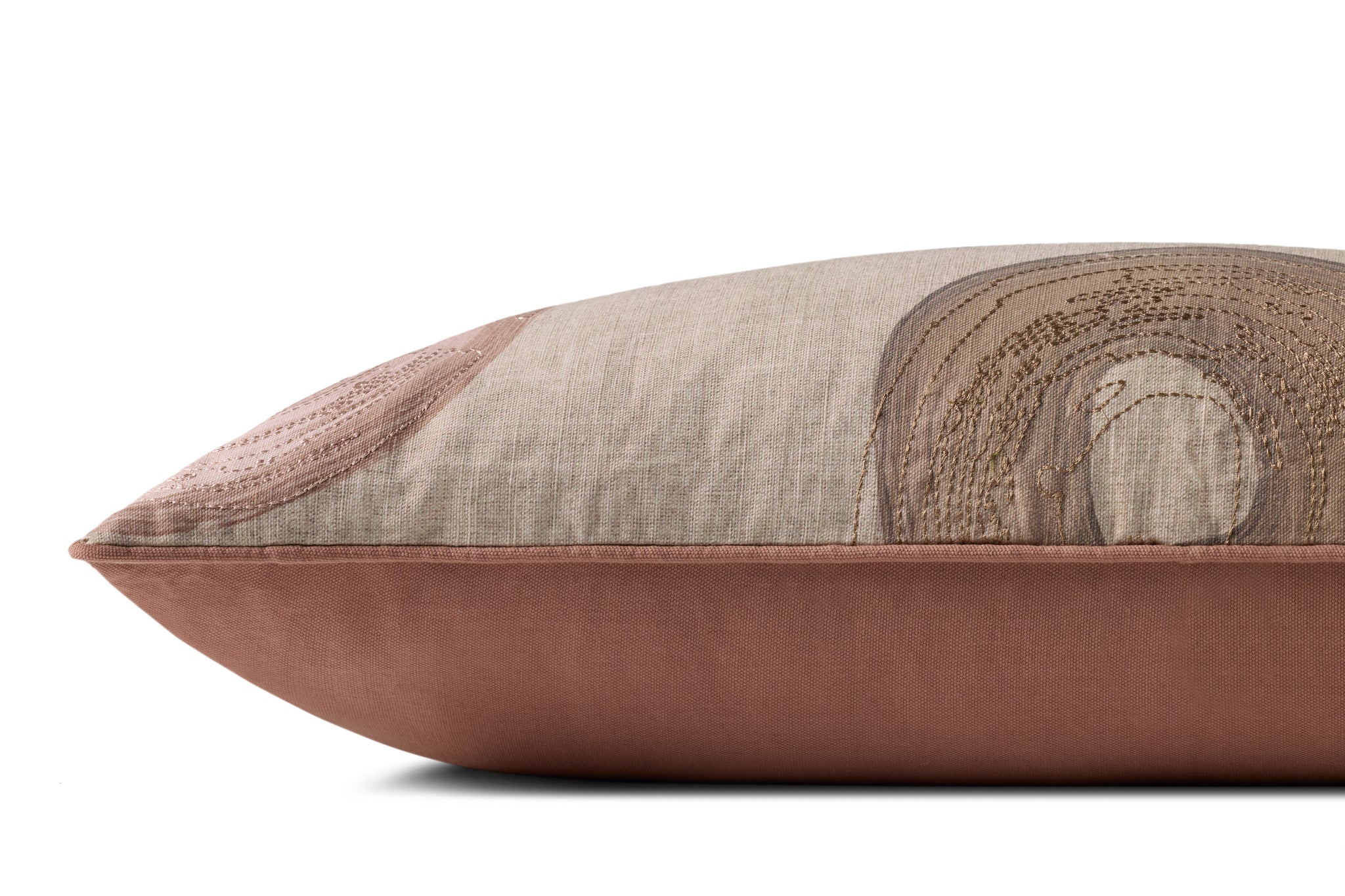 Blush / Multi Pillow - Rug Corner (H)