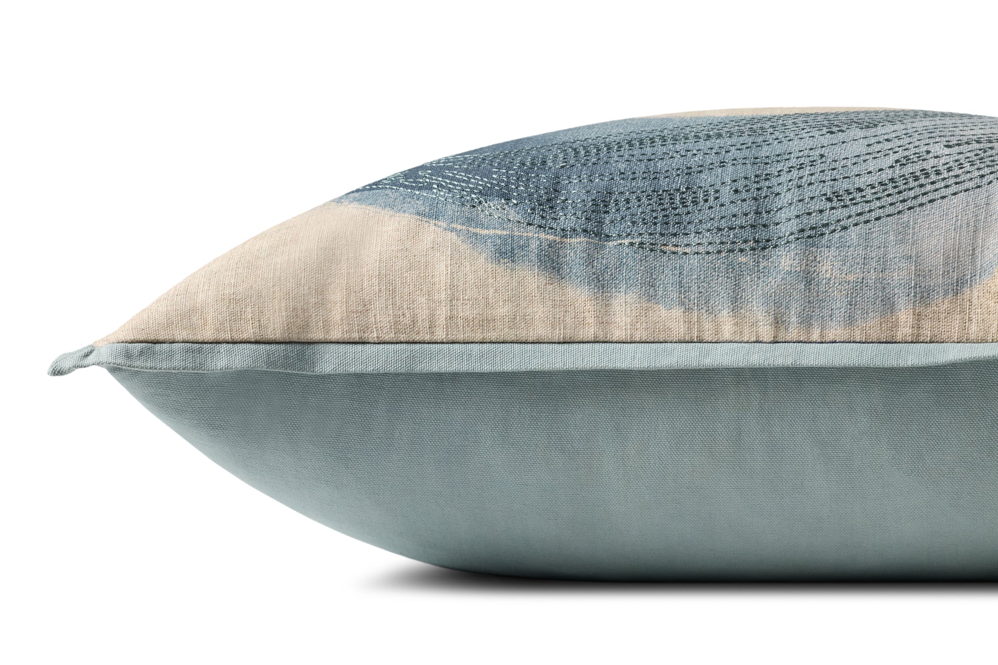Blue Pillow - Rug Corner (H)