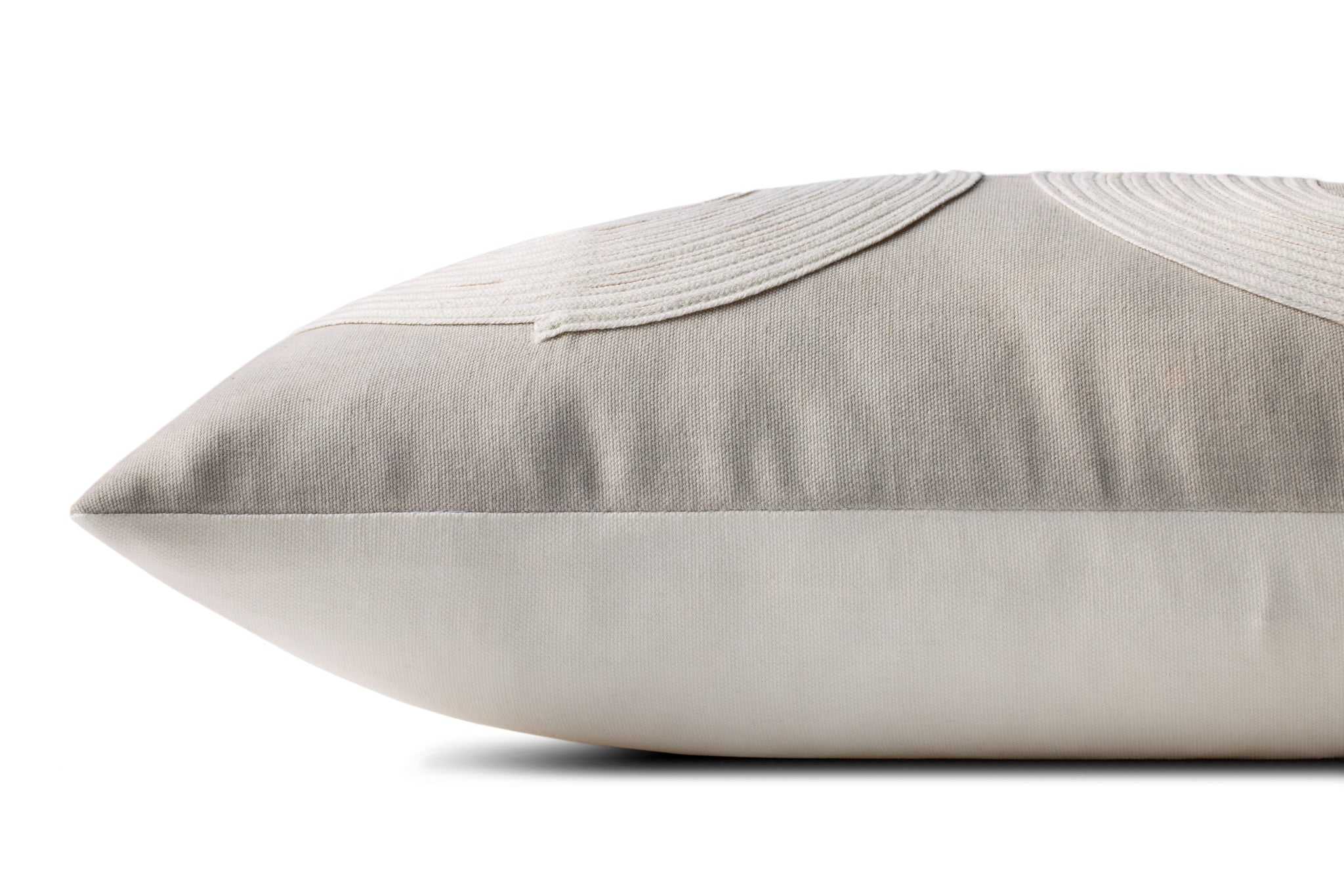 Taupe / Natural Pillow - Rug Corner (H)