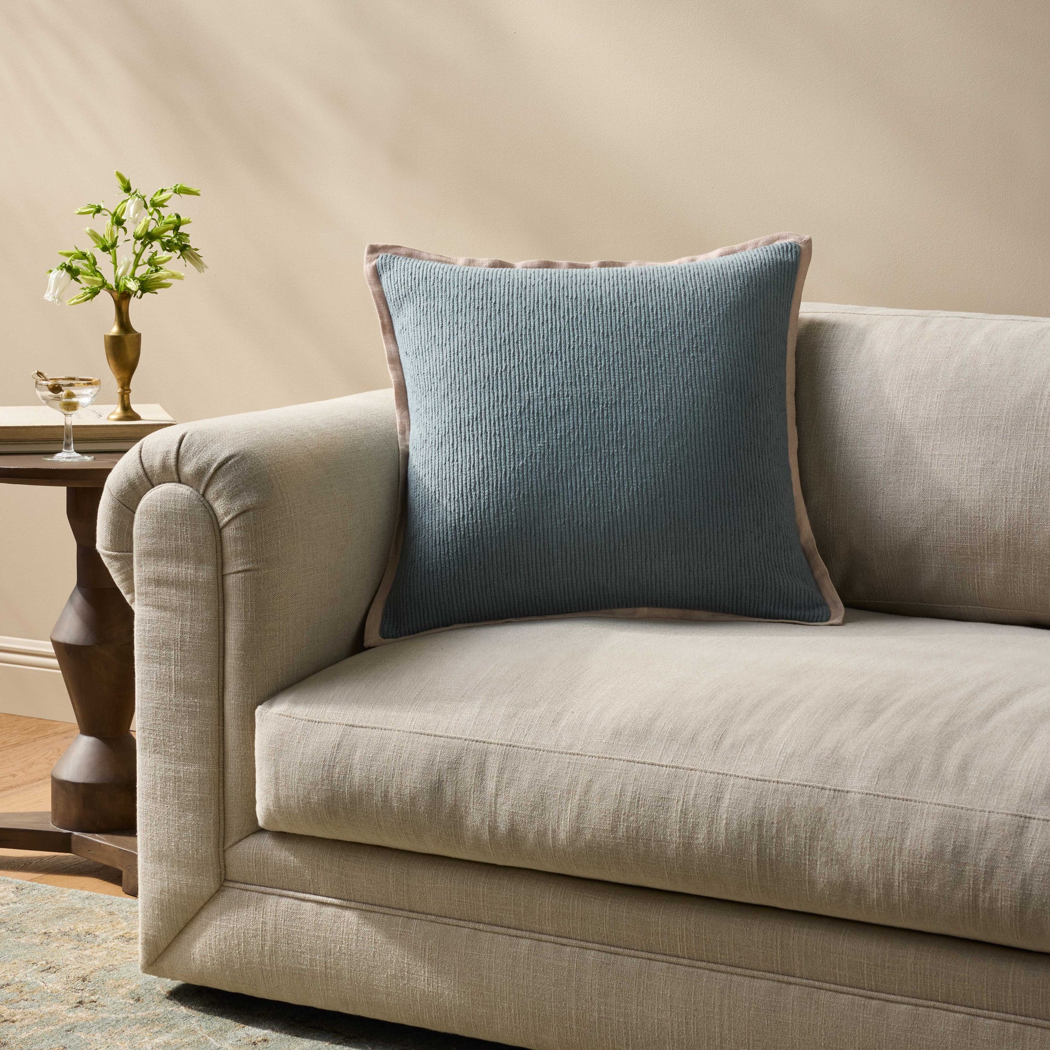 Blue Pillow - Roomscene #3 (V)