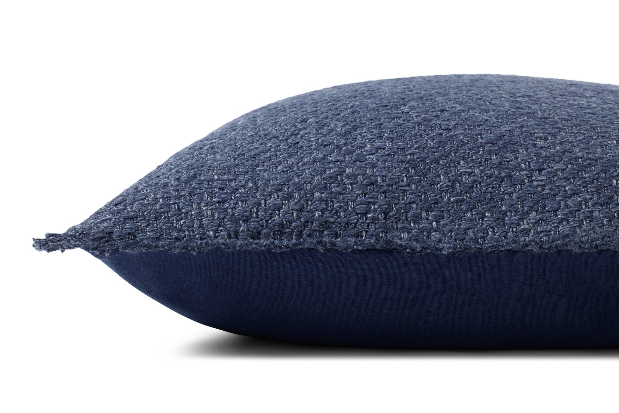 Navy Pillow - Rug Corner (H)