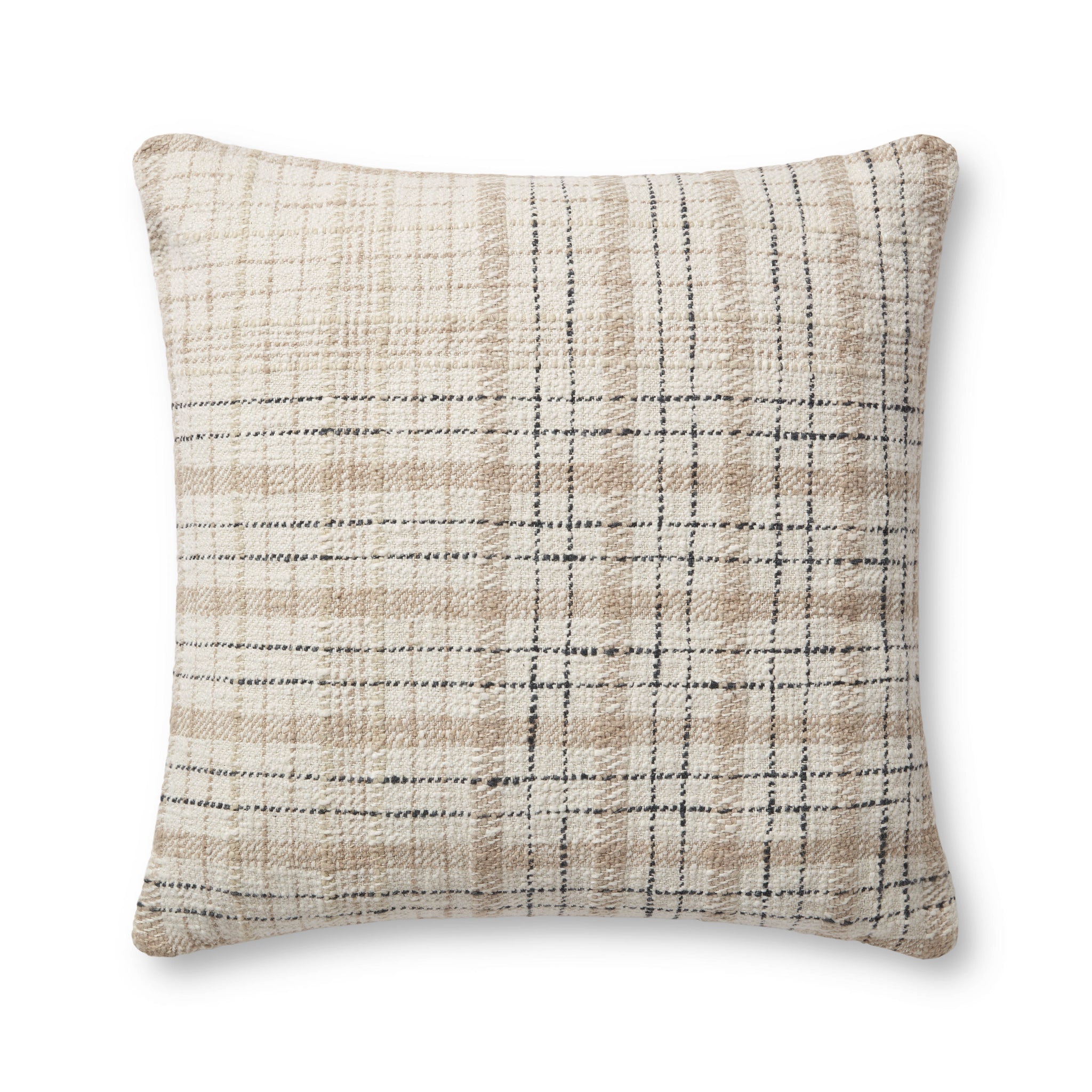 Cricket Beige / Black Pillow - Aerial Image