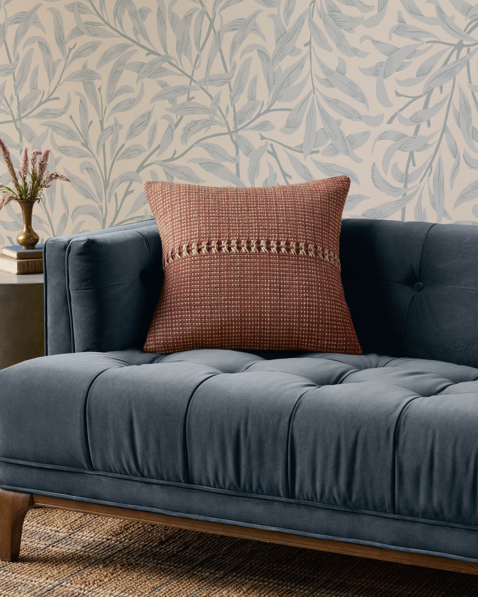 Harvey Rust / Multi Pillow shown from another angle.