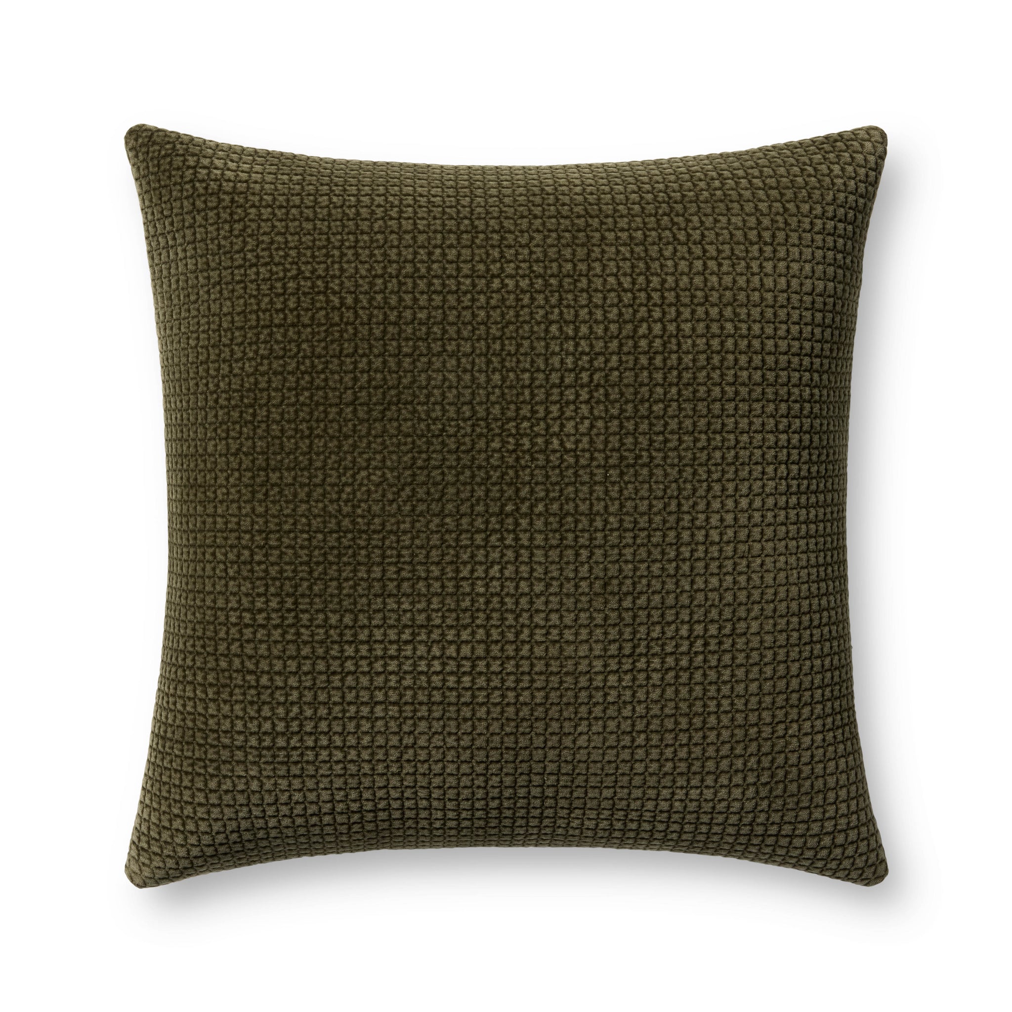 Dark Olive Pillow - Aerial Image