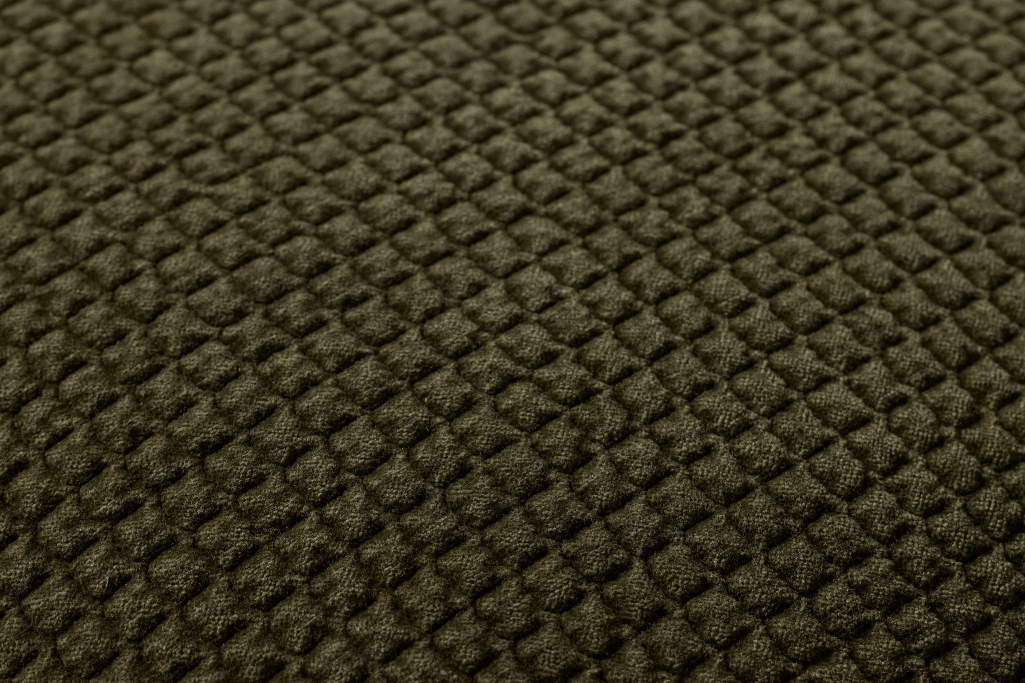 Dark Olive Pillow - Macro Detail (H)