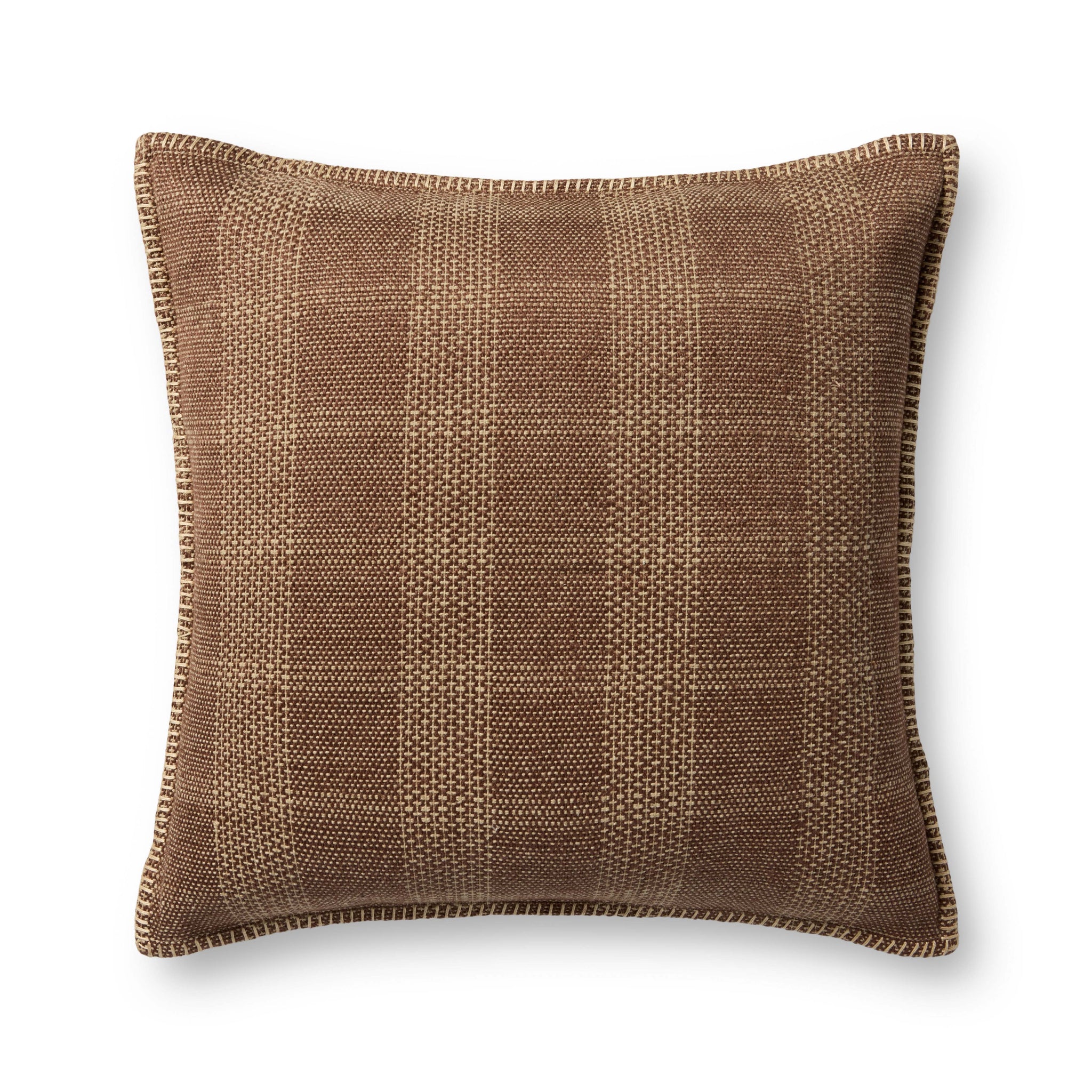 Brown / Tan Pillow - Aerial Image