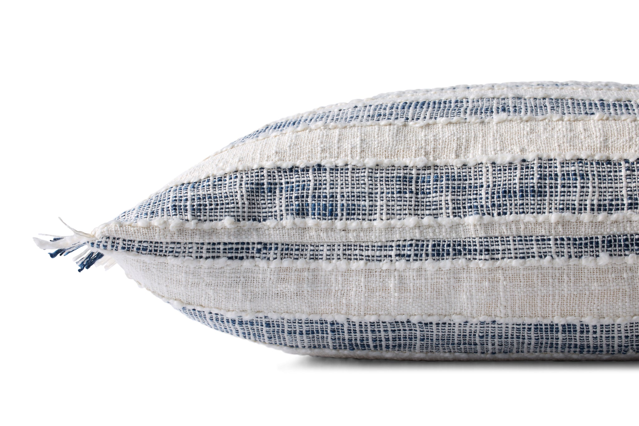 Blue / Ivory Pillow - Rug Corner (H)
