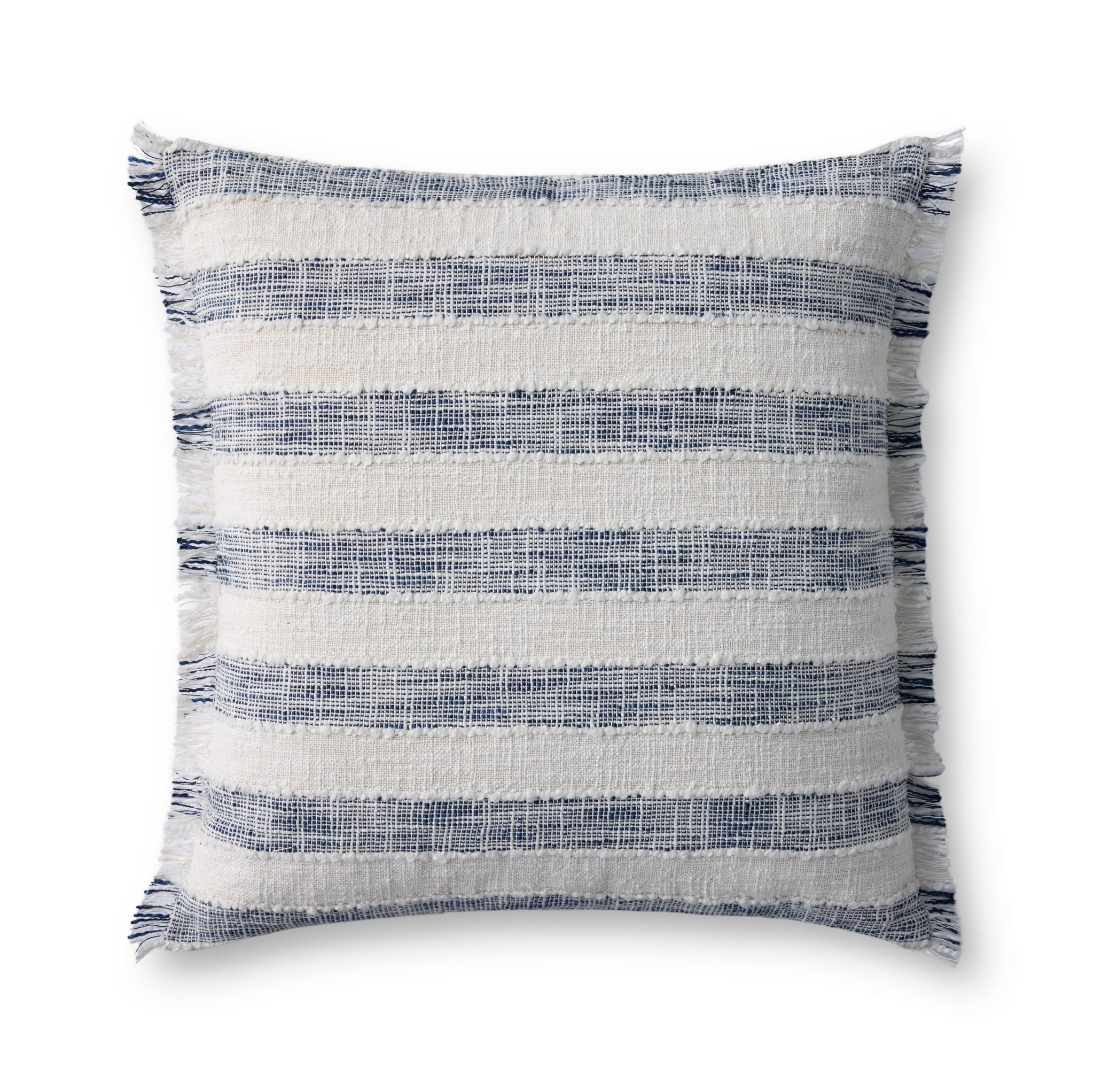 Blue / Ivory Pillow - Aerial Image