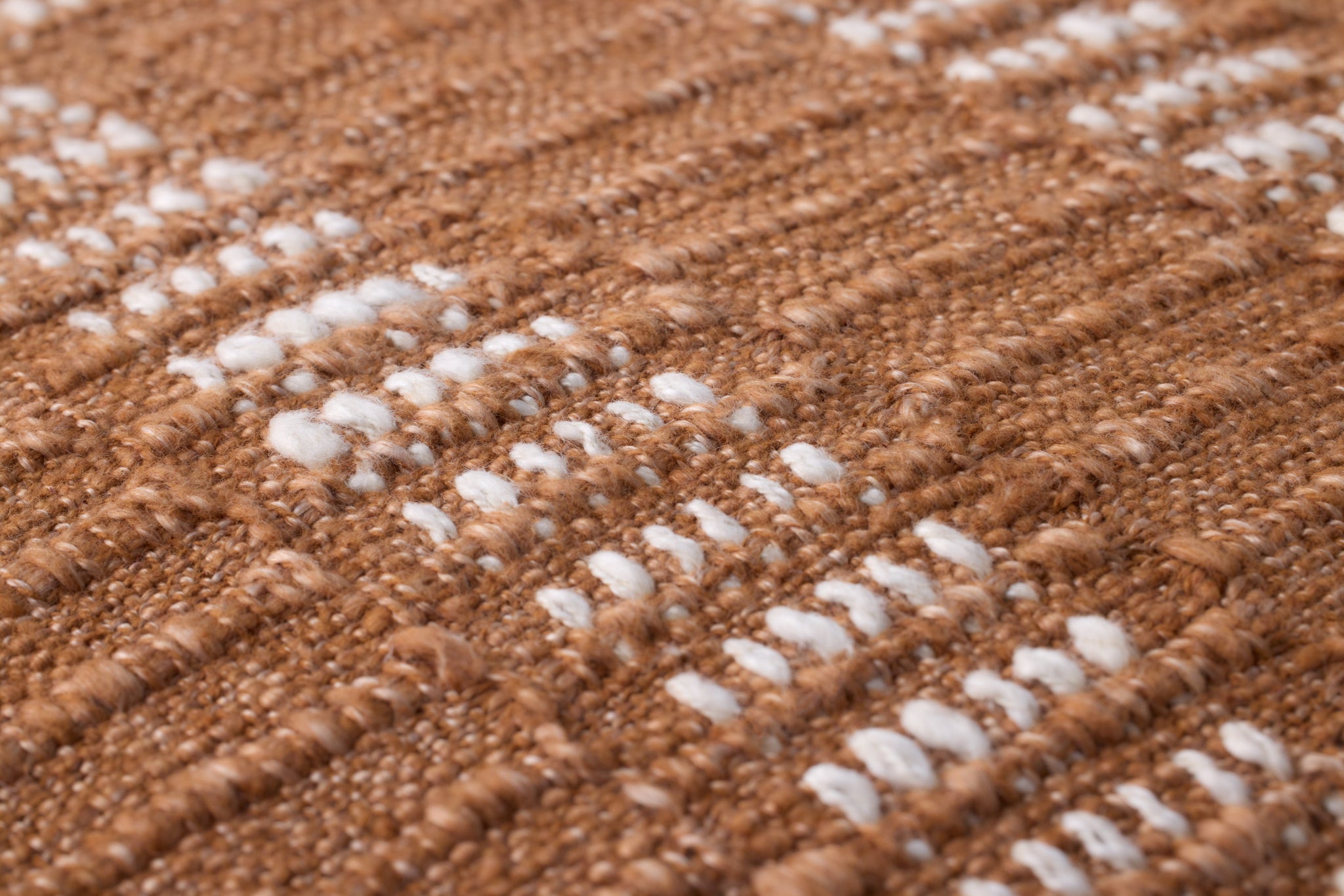 Rust / Ivory Pillow - Macro Detail (H)