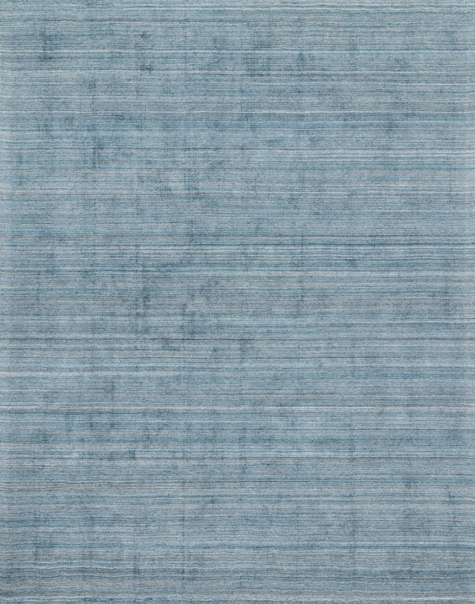 front view of Pasadena Aqua luxury Rug