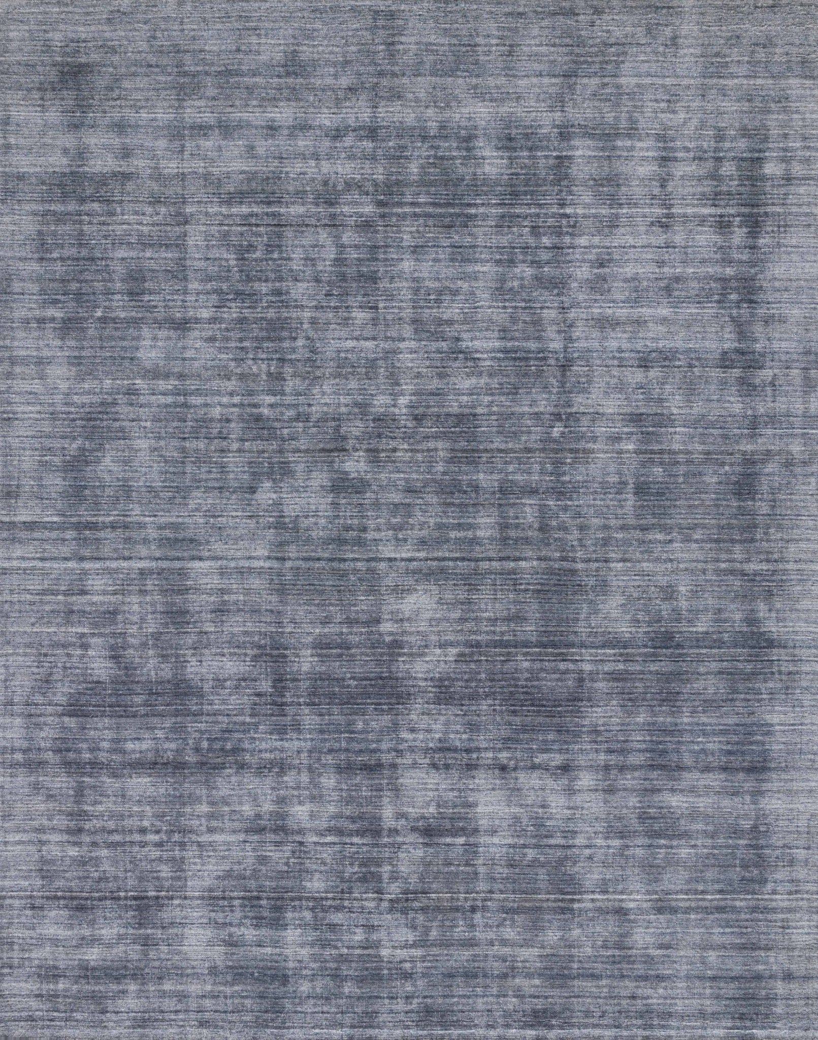 front view of Pasadena Indigo luxury Rug