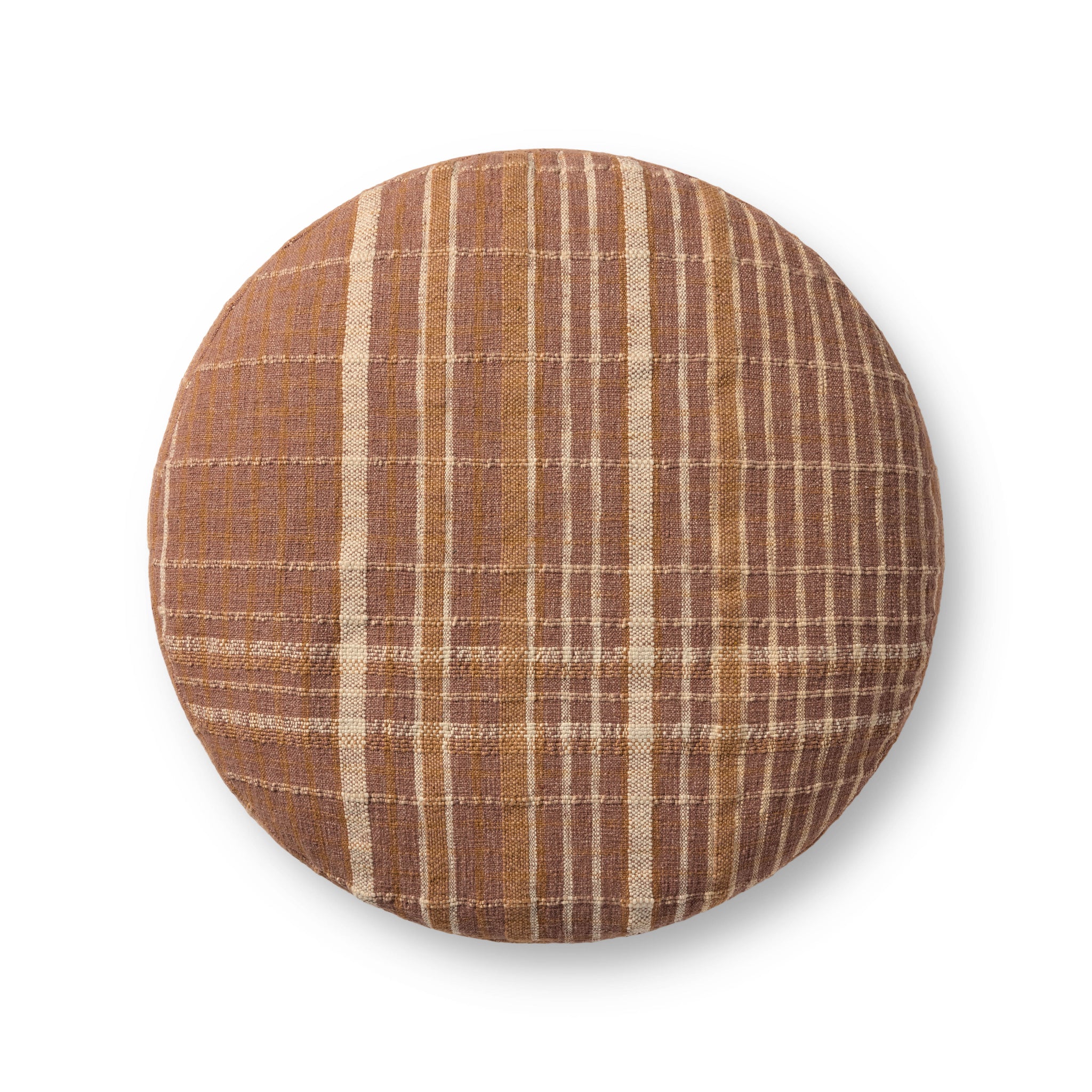 Wallace Clay Clay Pouf - Organic Detail (H)