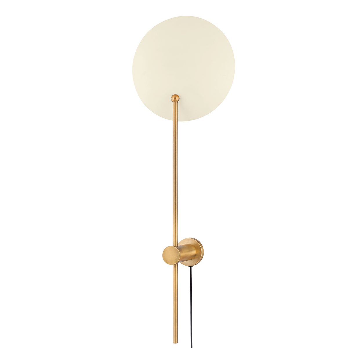 Aplique de pared Leif con enchufe de 10.25"