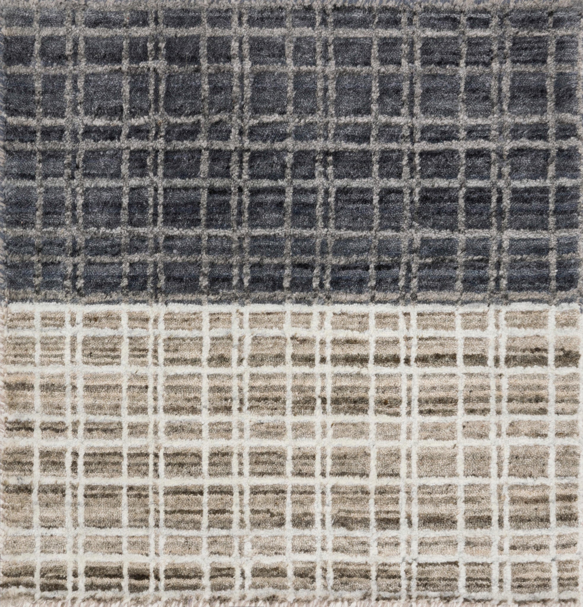 front view of Urbana Color Block / 02 luxury Rug