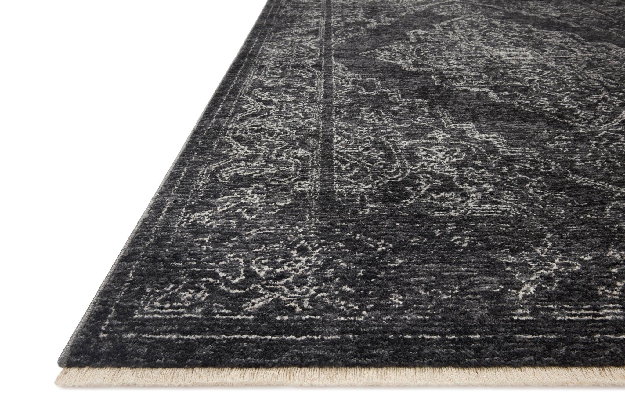 Vance Charcoal / Dove - Rug Corner (H)