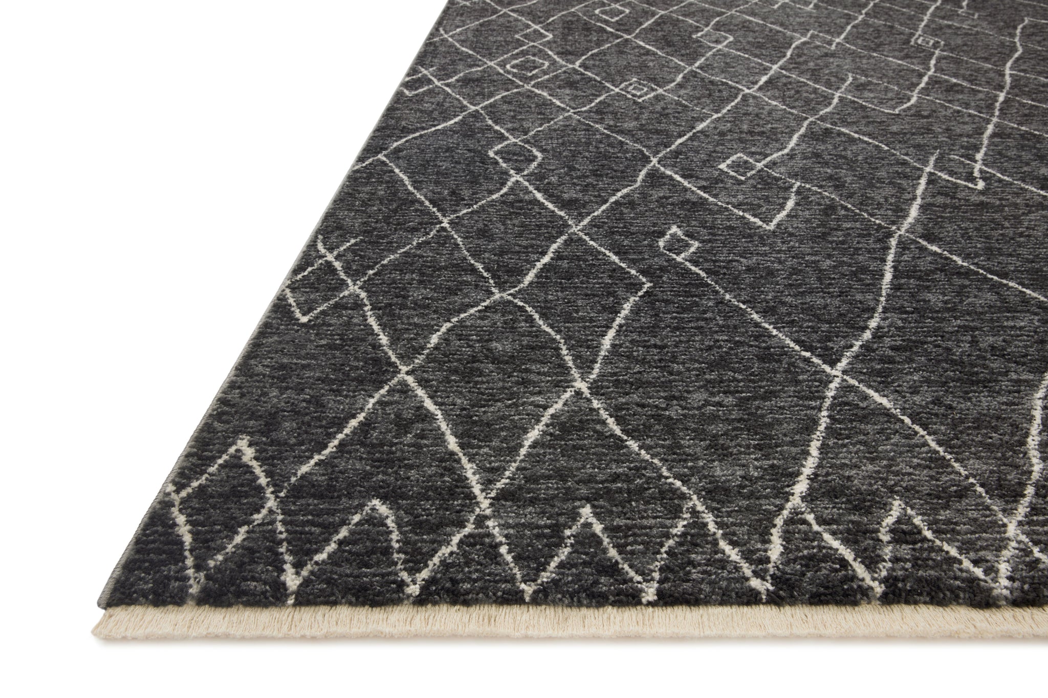 Vance Charcoal / Dove - Rug Corner (H)
